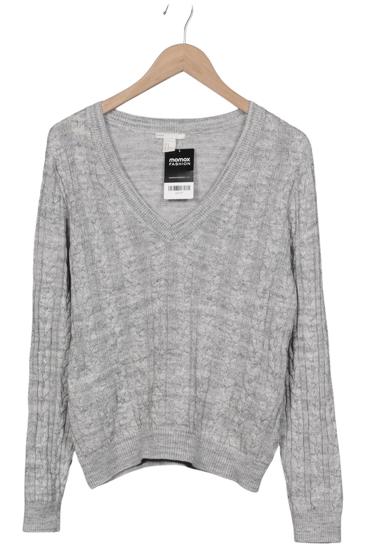 

H&M Damen Pullover, grau, Gr. 38