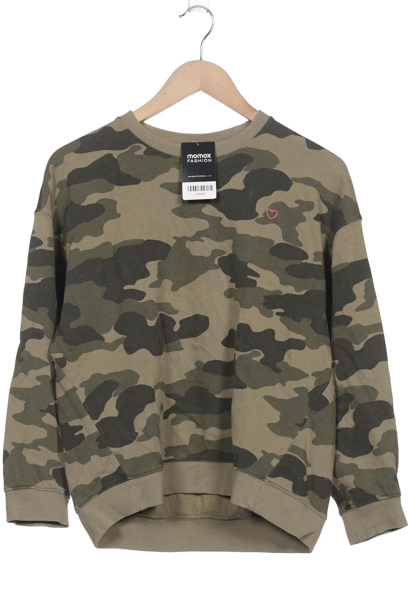 

H&M Damen Sweatshirt, grün, Gr. 34