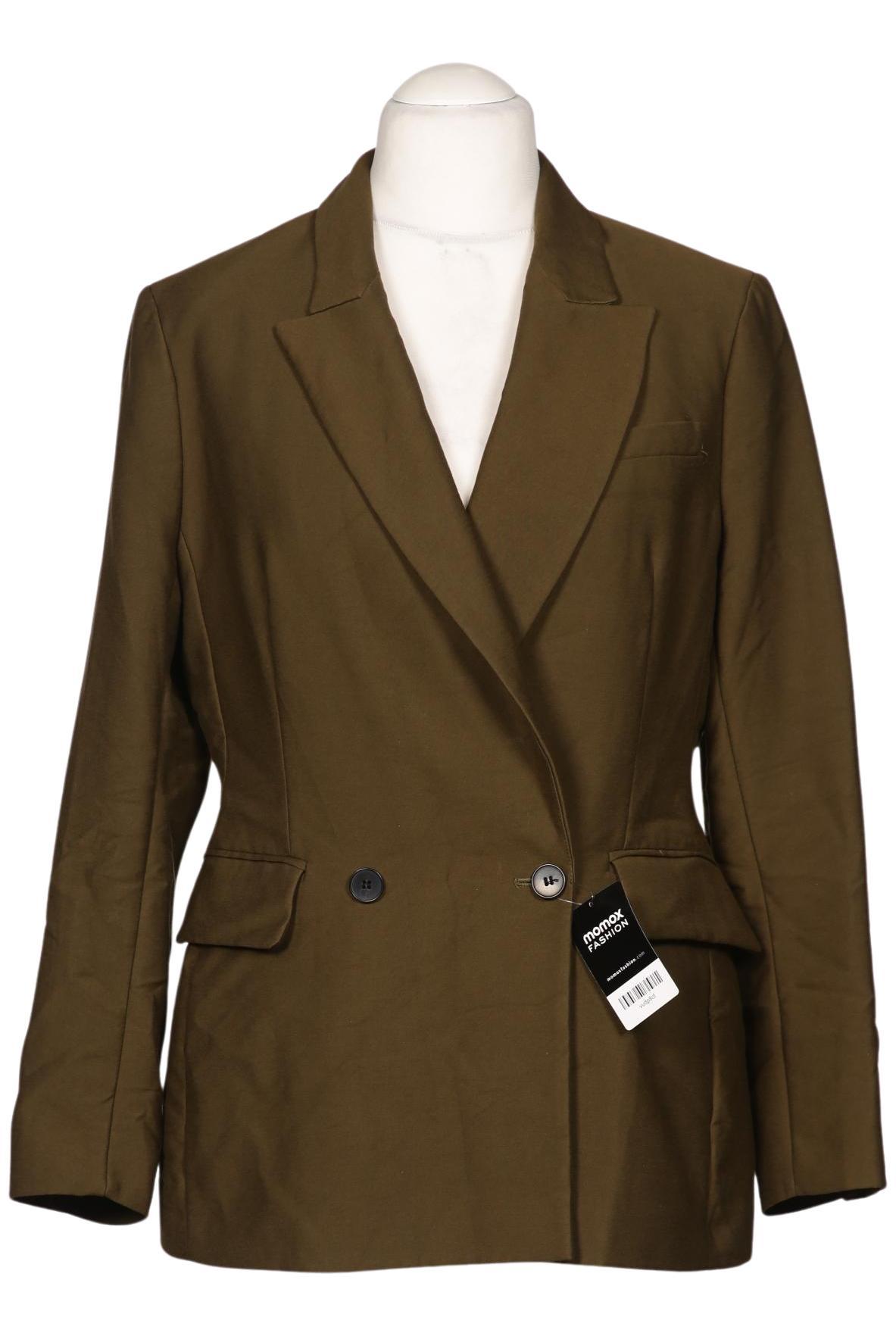 

H&M Damen Blazer, grün, Gr. 42