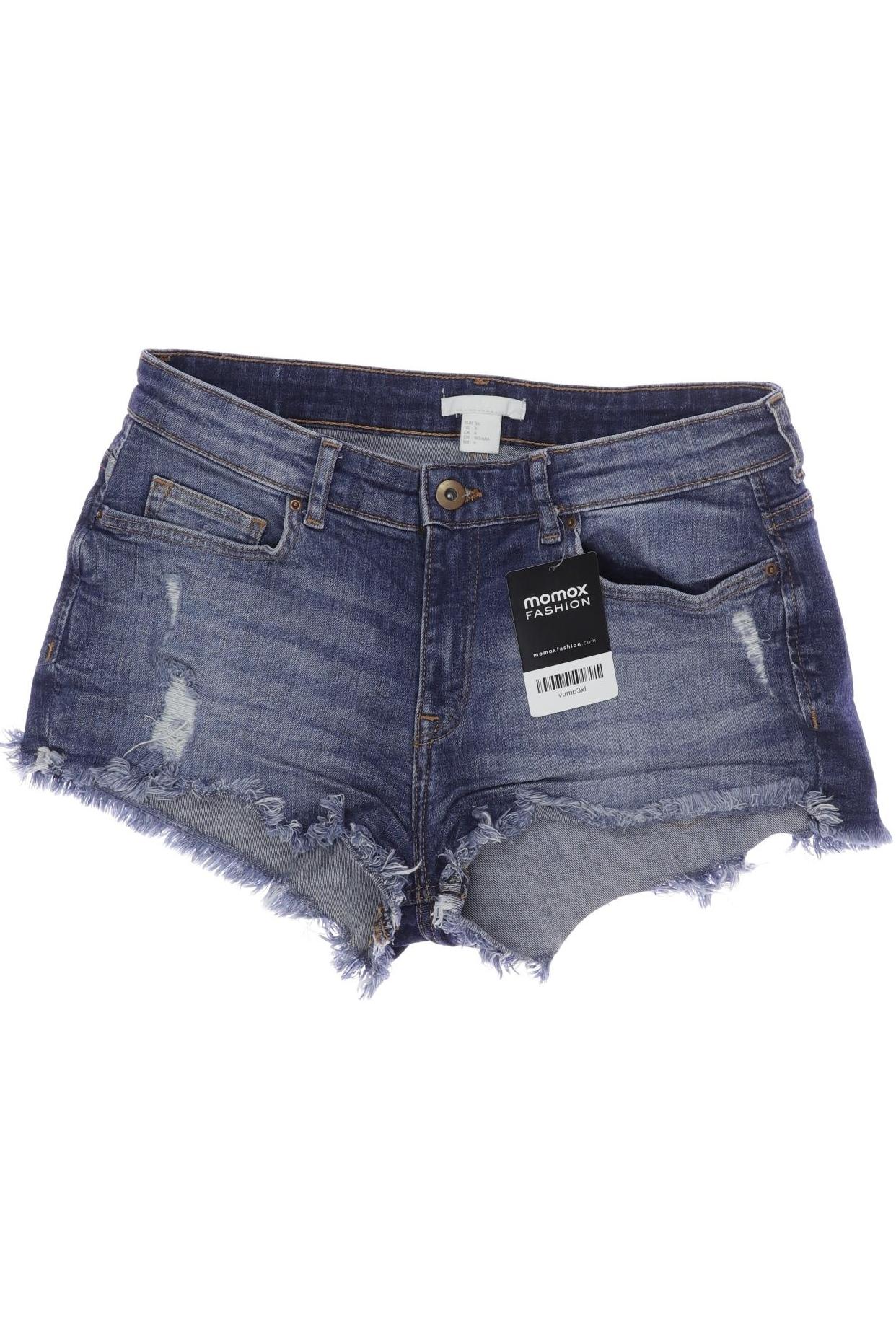 

H&M Damen Shorts, blau, Gr. 36