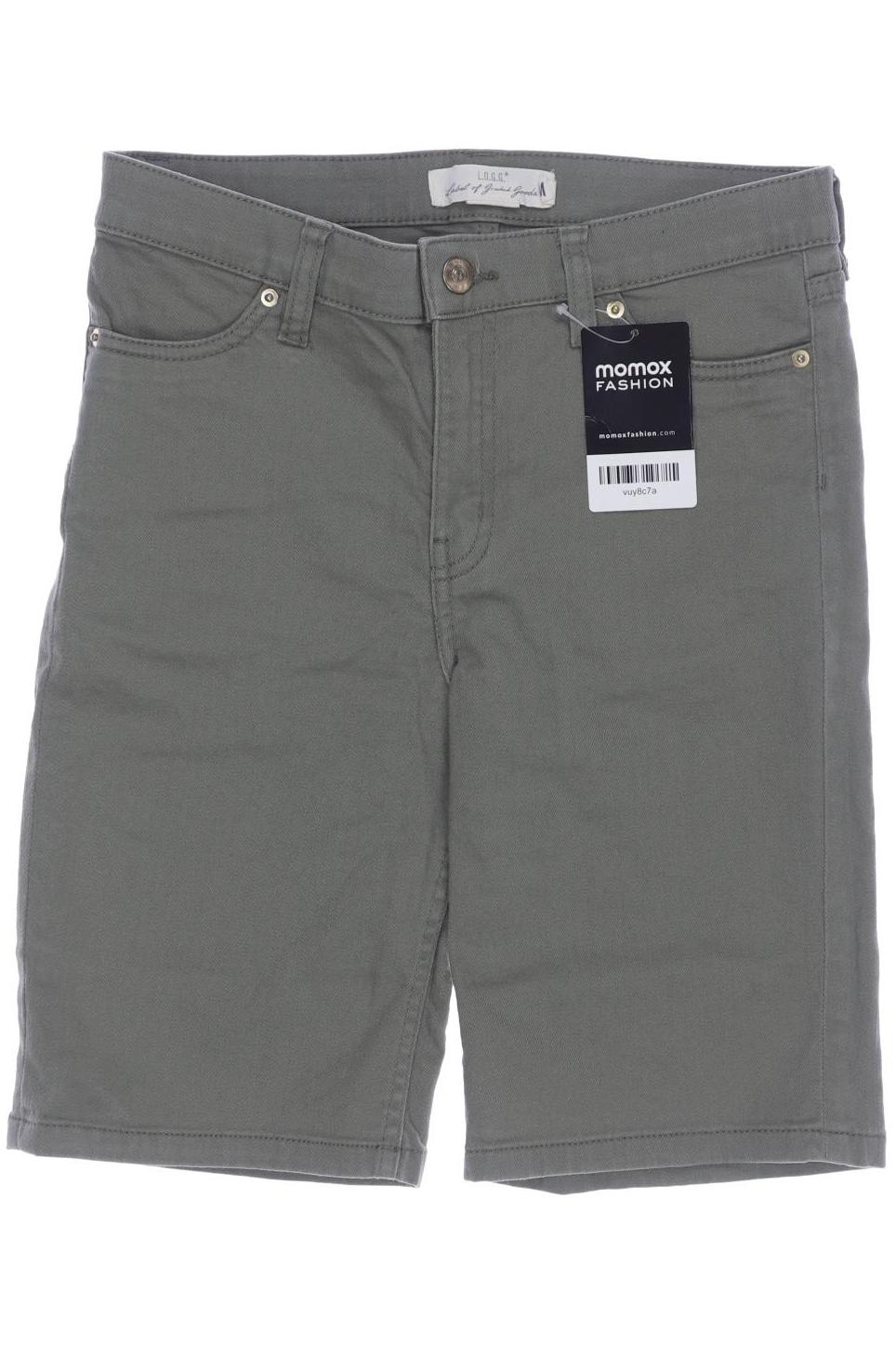

H&M Damen Shorts, grün, Gr. 34
