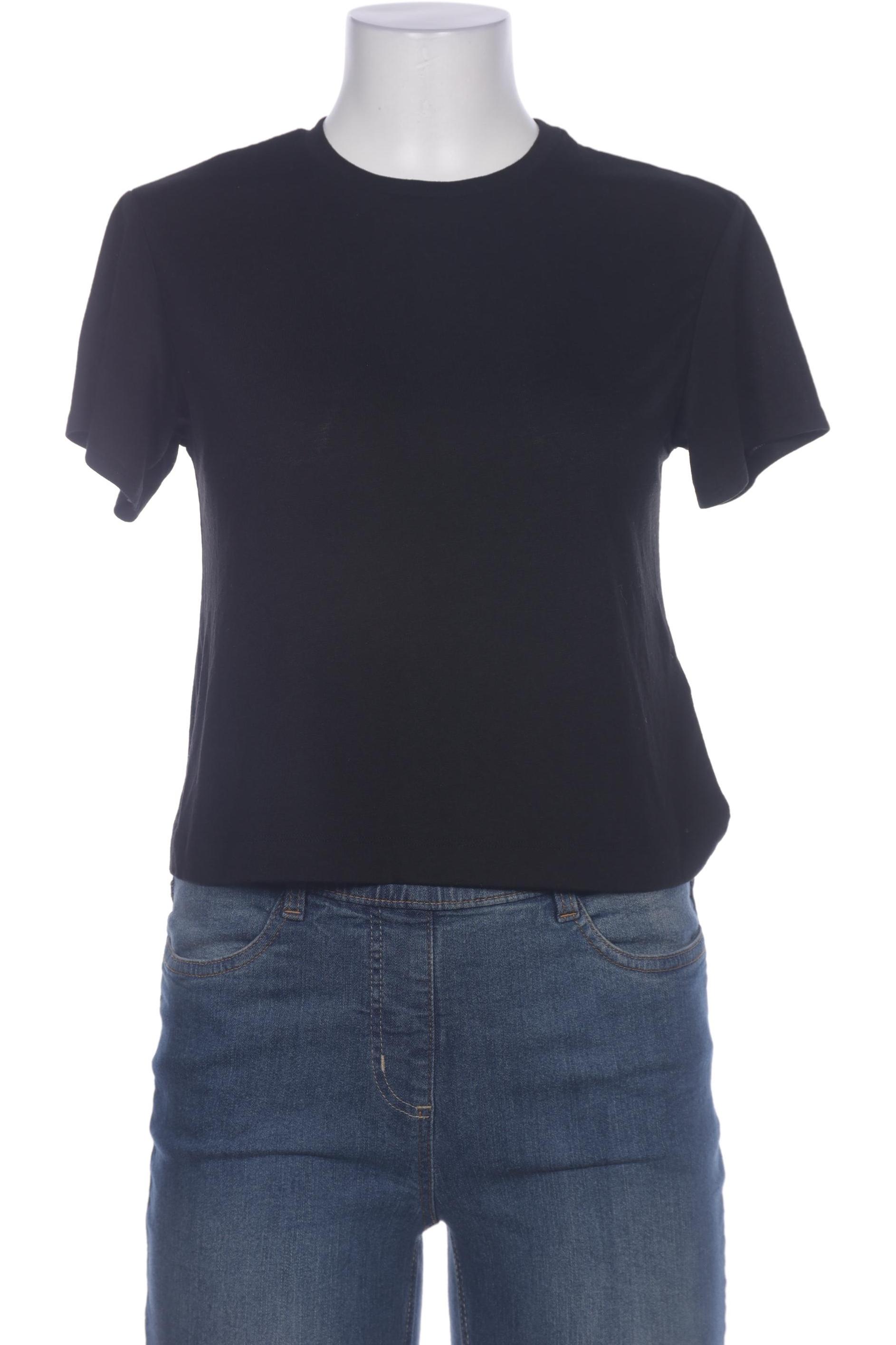 

H&M Damen T-Shirt, schwarz, Gr. 36