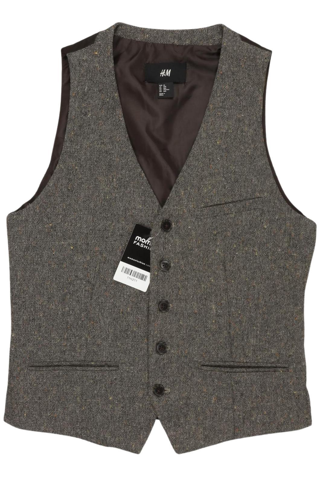 

H&M Damen Weste, braun, Gr. 46