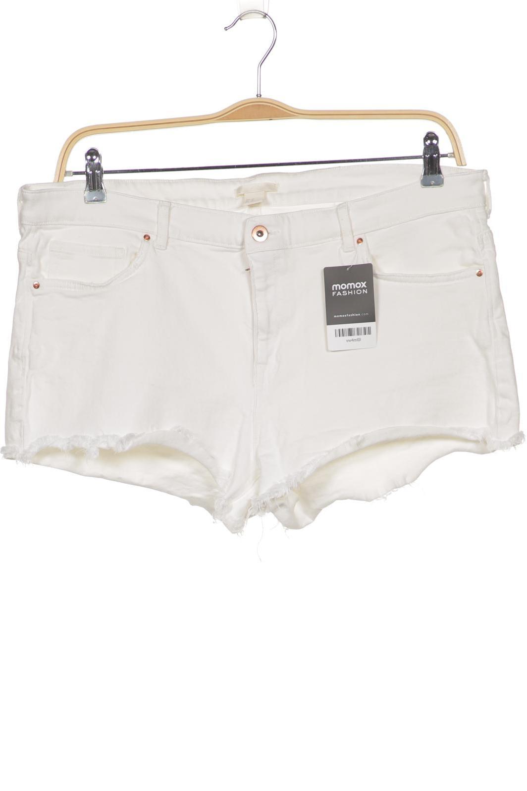 

H&M Damen Shorts, weiß