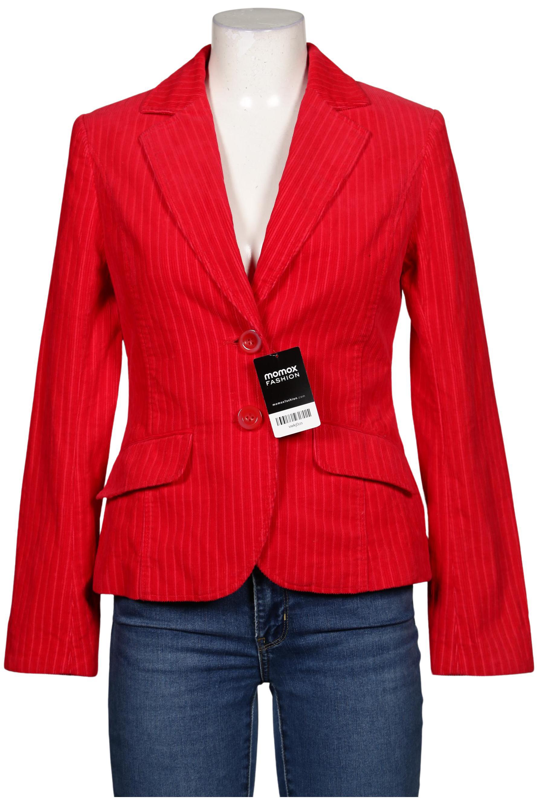 

H&M Damen Blazer, rot, Gr. 38