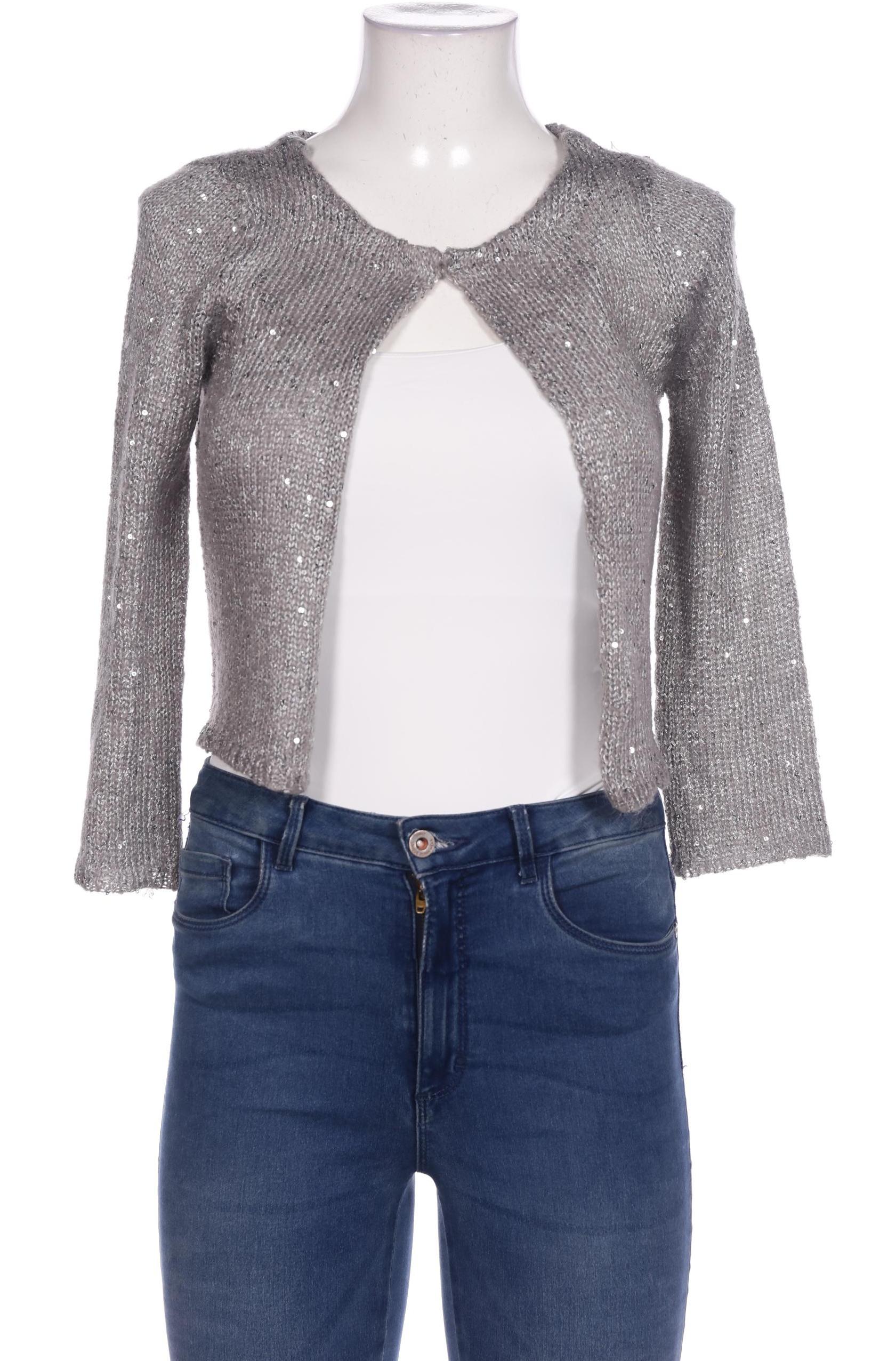 

H&M Damen Strickjacke, grau, Gr. 38