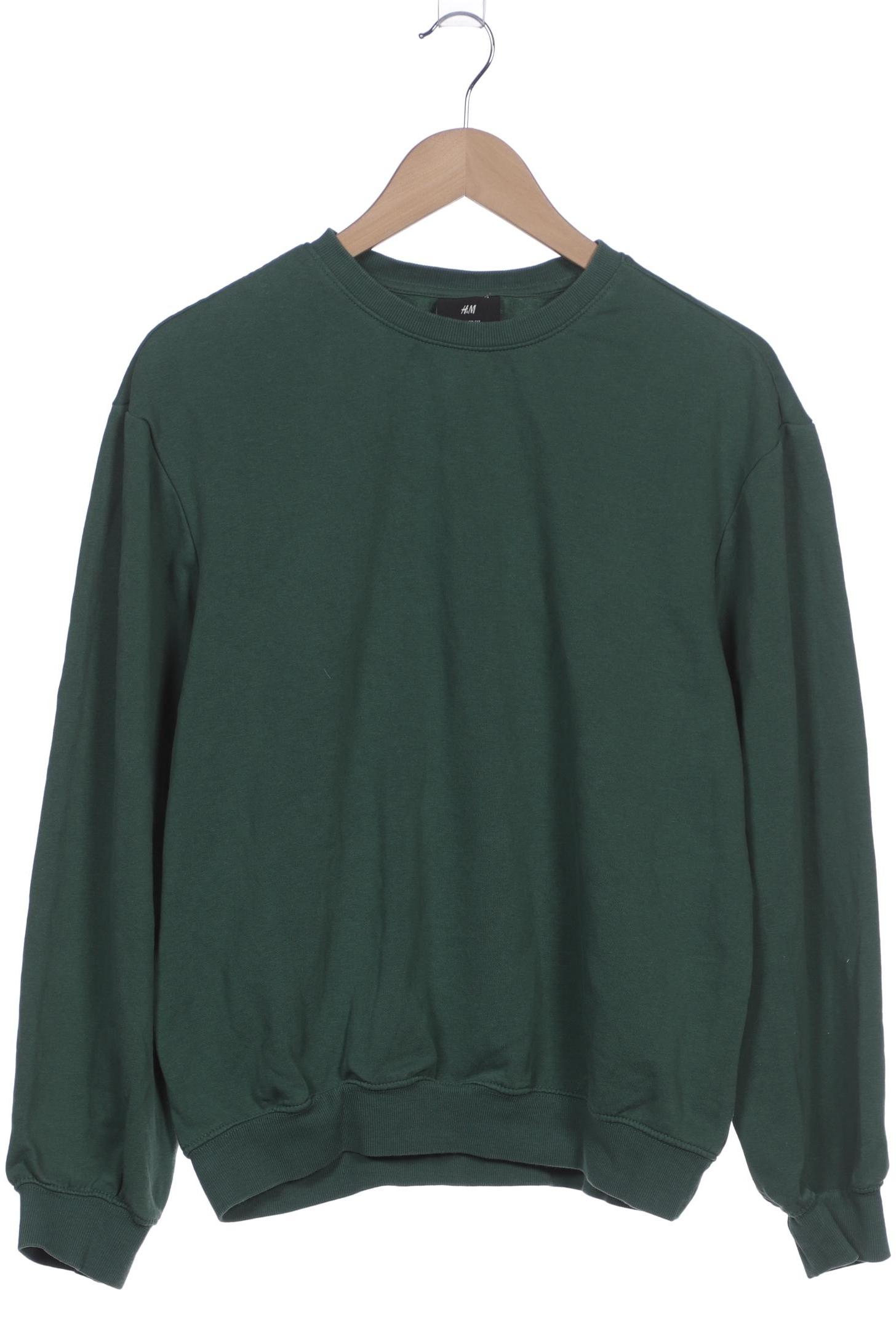 

H&M Damen Sweatshirt, grün, Gr. 36