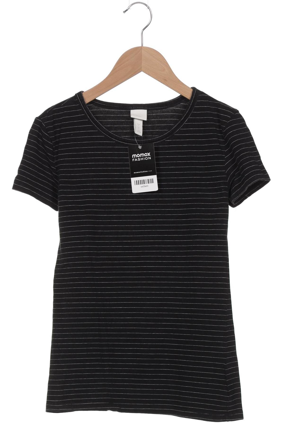 

H&M Damen T-Shirt, schwarz, Gr. 36