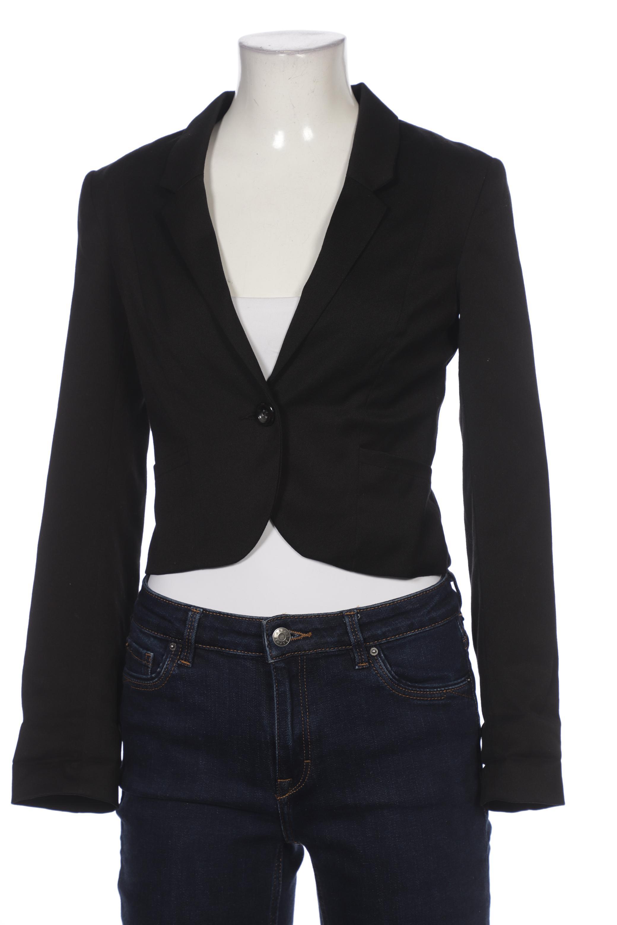 

H&M Damen Blazer, schwarz
