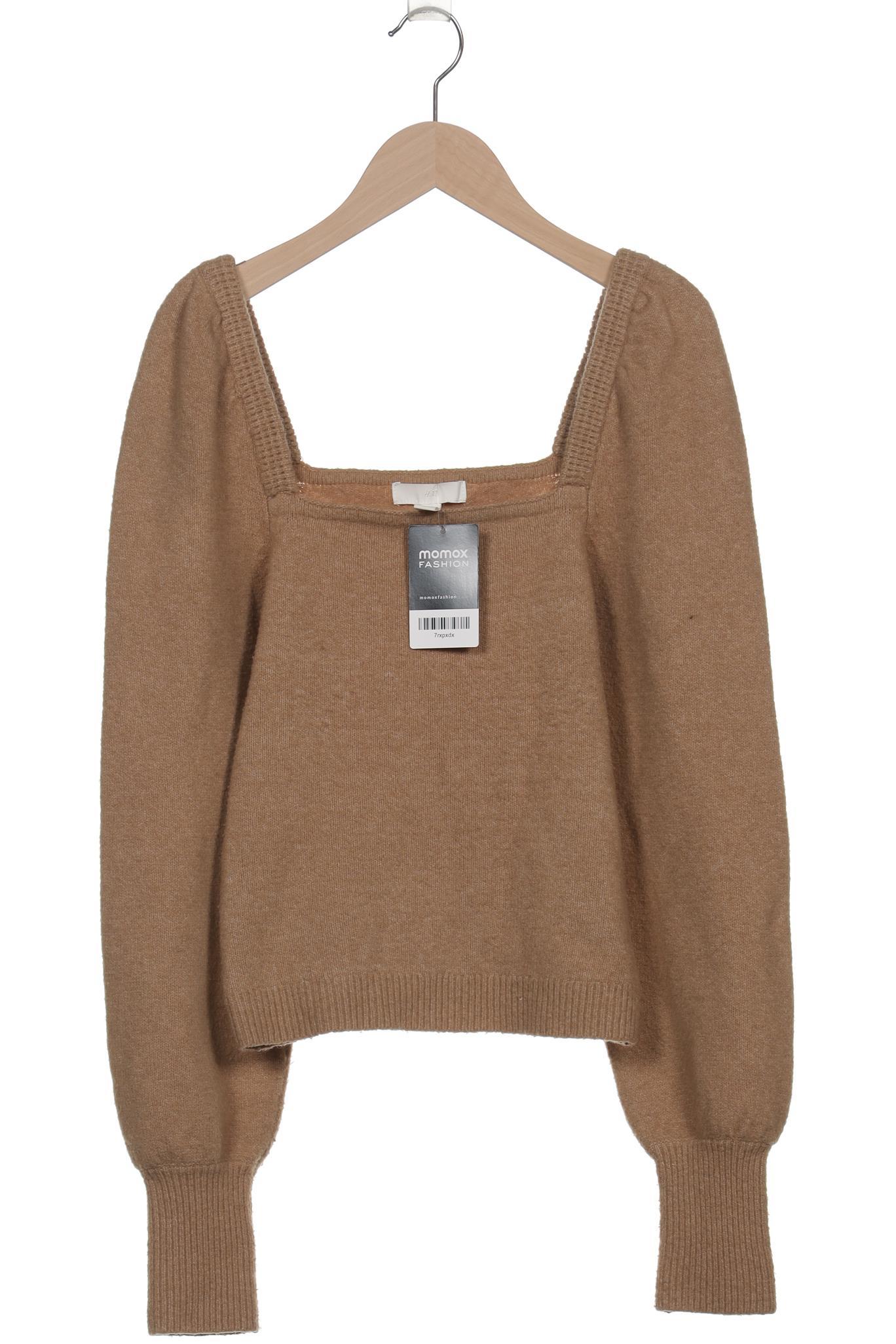 

H&M Damen Pullover, beige, Gr. 34