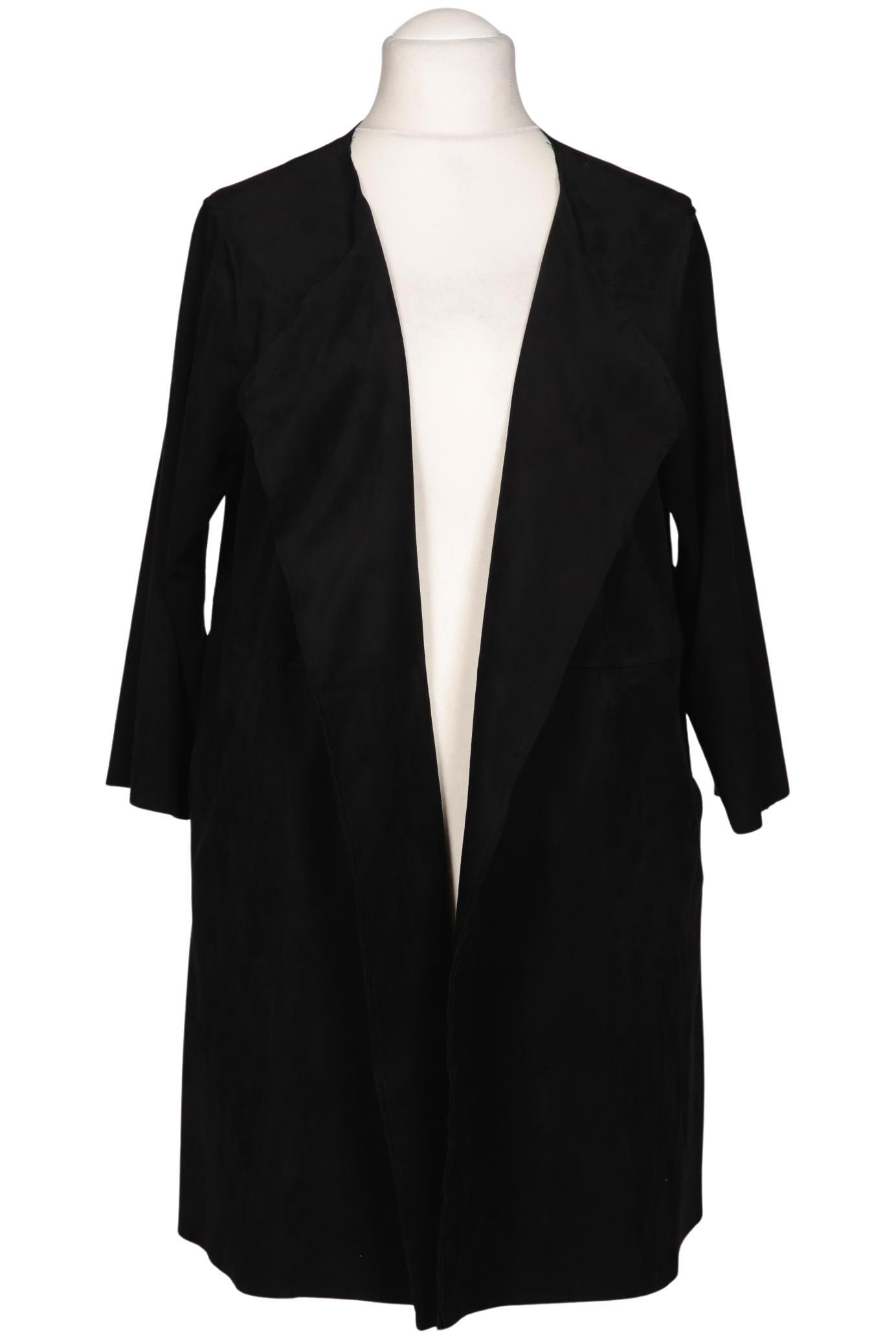 

H&M Damen Mantel, schwarz, Gr. 48