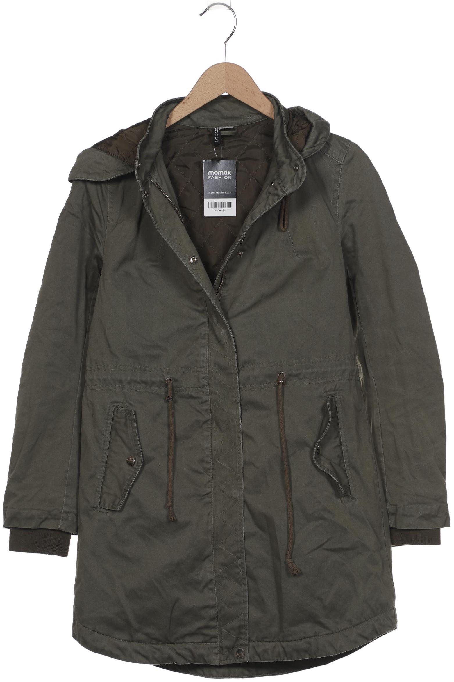 

H&M Damen Mantel, grün, Gr. 38