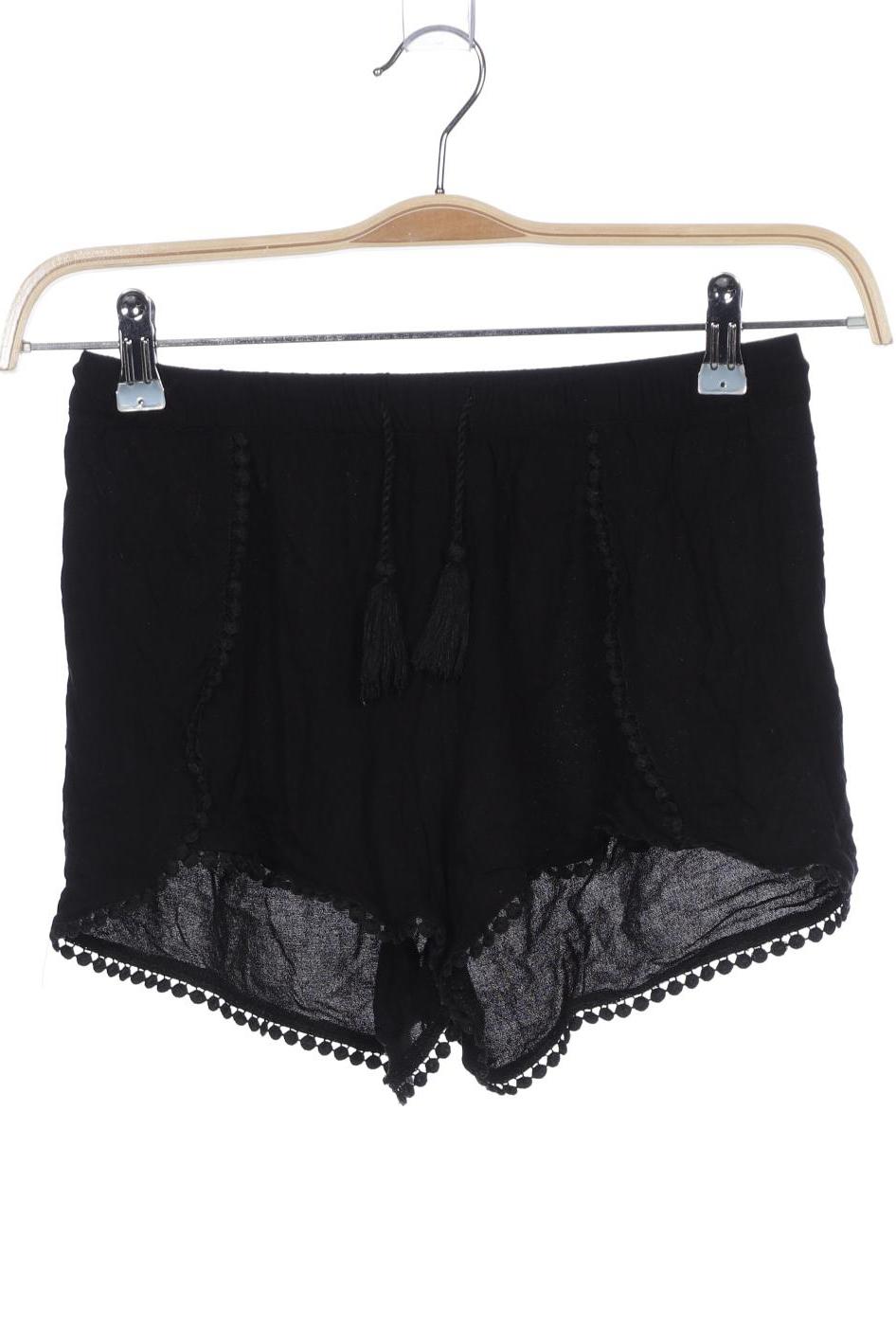 

H&M Damen Shorts, schwarz, Gr. 36