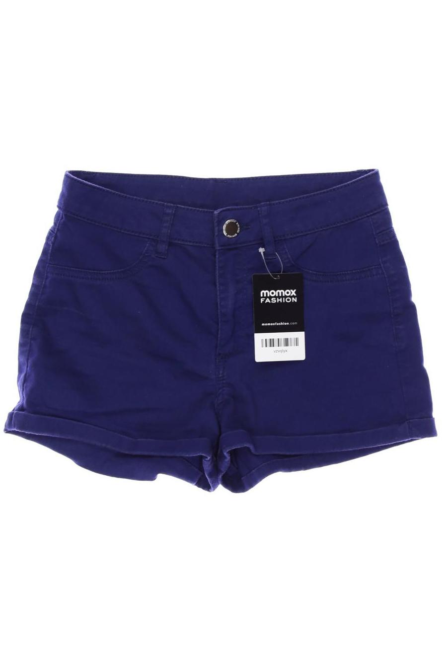 

H&M Damen Shorts, marineblau, Gr. 34