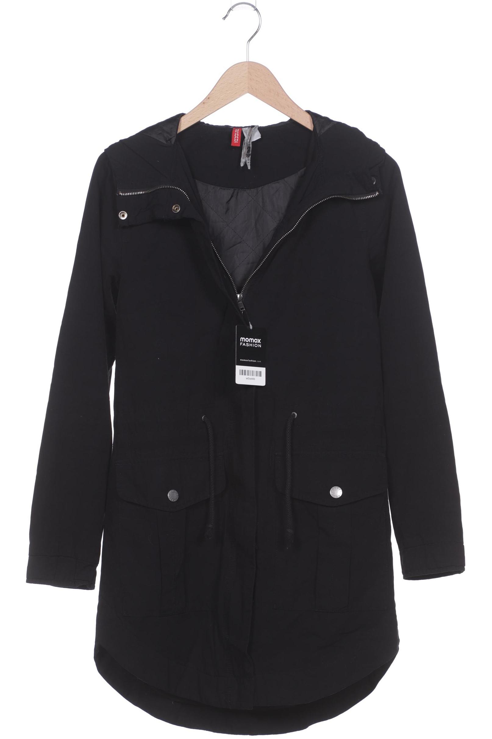 

H&M Damen Mantel, schwarz, Gr. 36