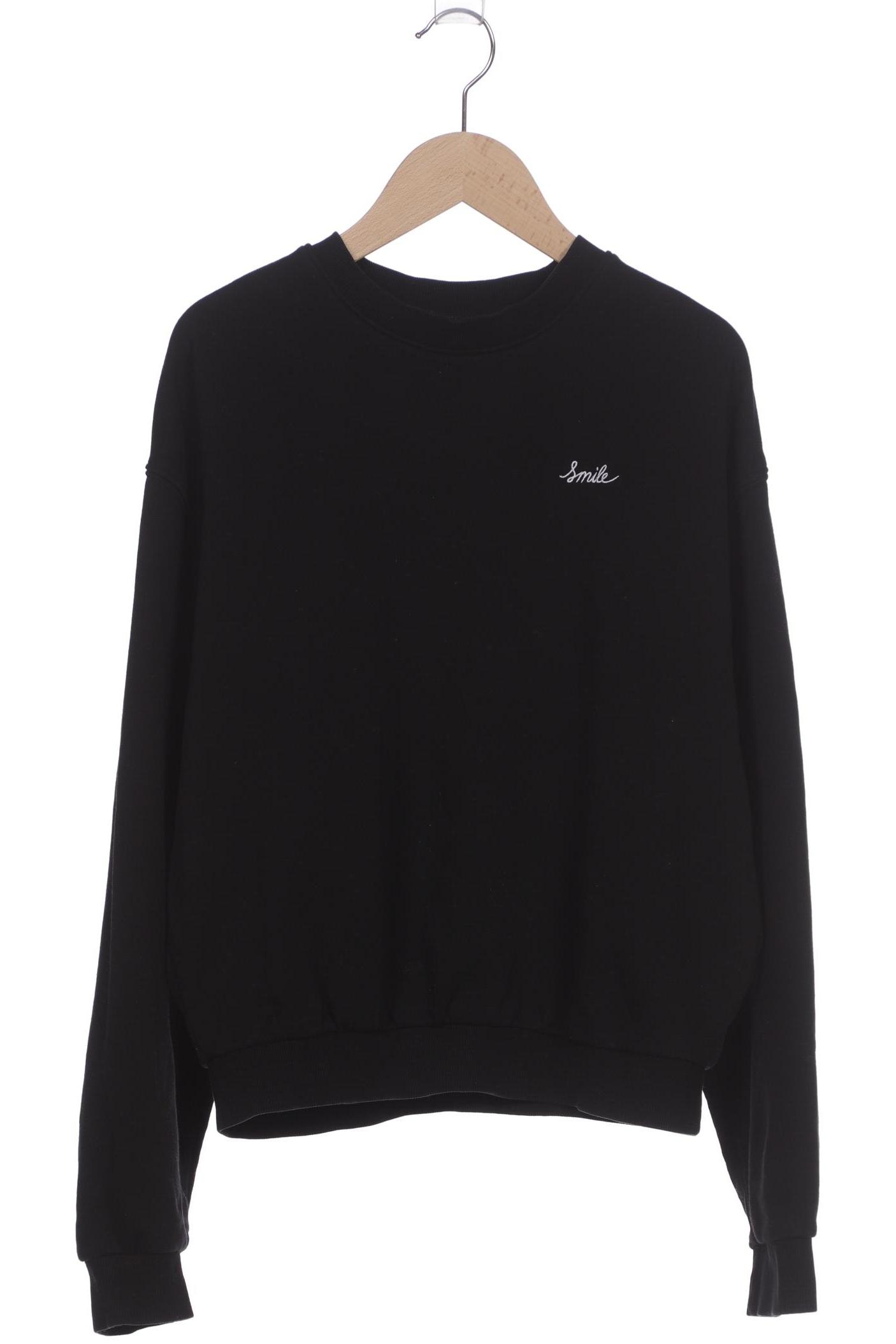 

H&M Damen Sweatshirt, schwarz, Gr. 38