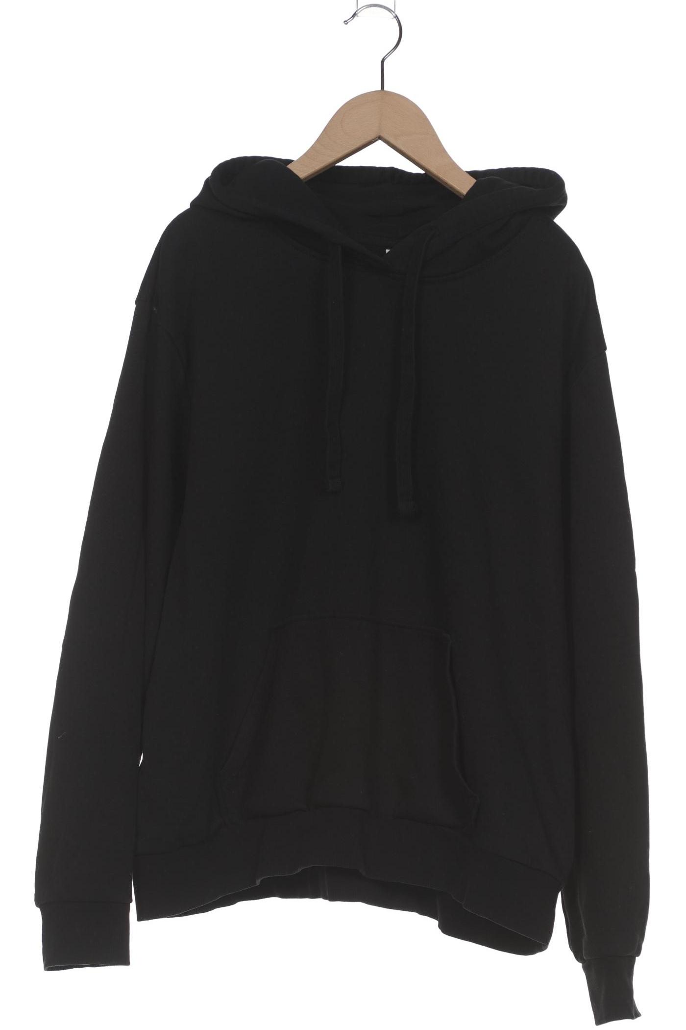 

H&M Damen Kapuzenpullover, schwarz, Gr. 44