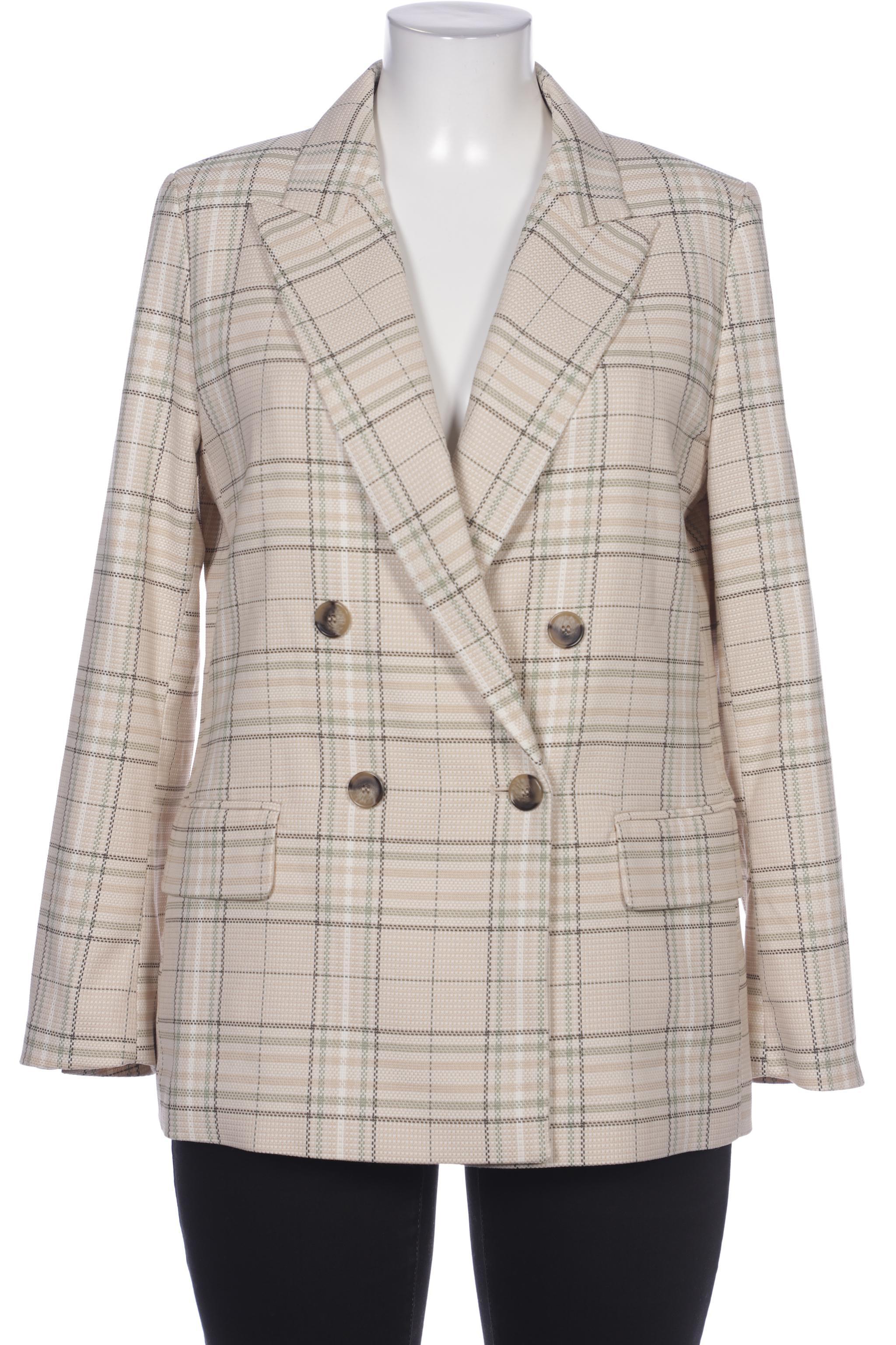 

H&M Damen Blazer, beige, Gr. 42