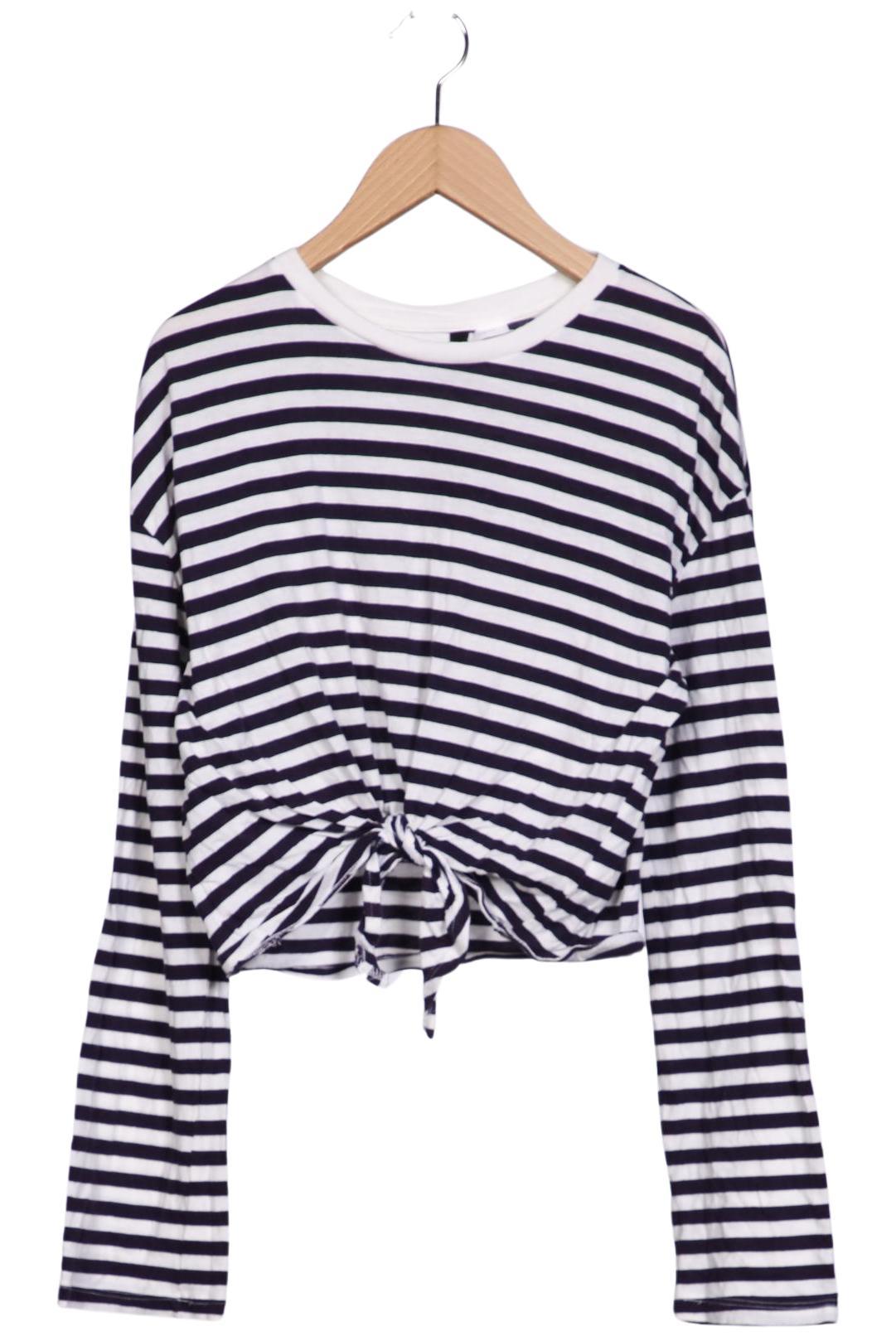 

H&M Damen Langarmshirt, mehrfarbig, Gr. 38