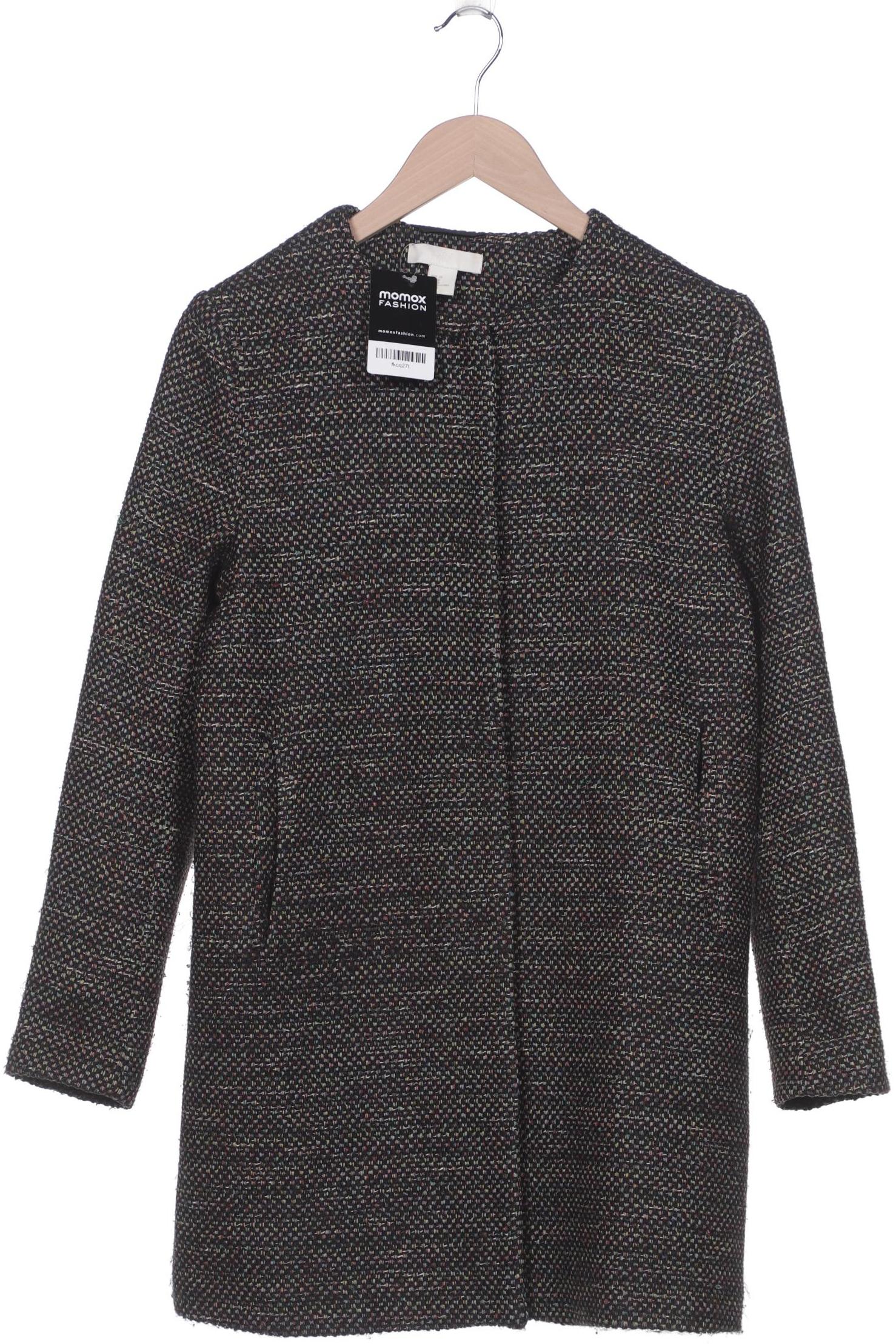 

H&M Damen Mantel, grün, Gr. 38