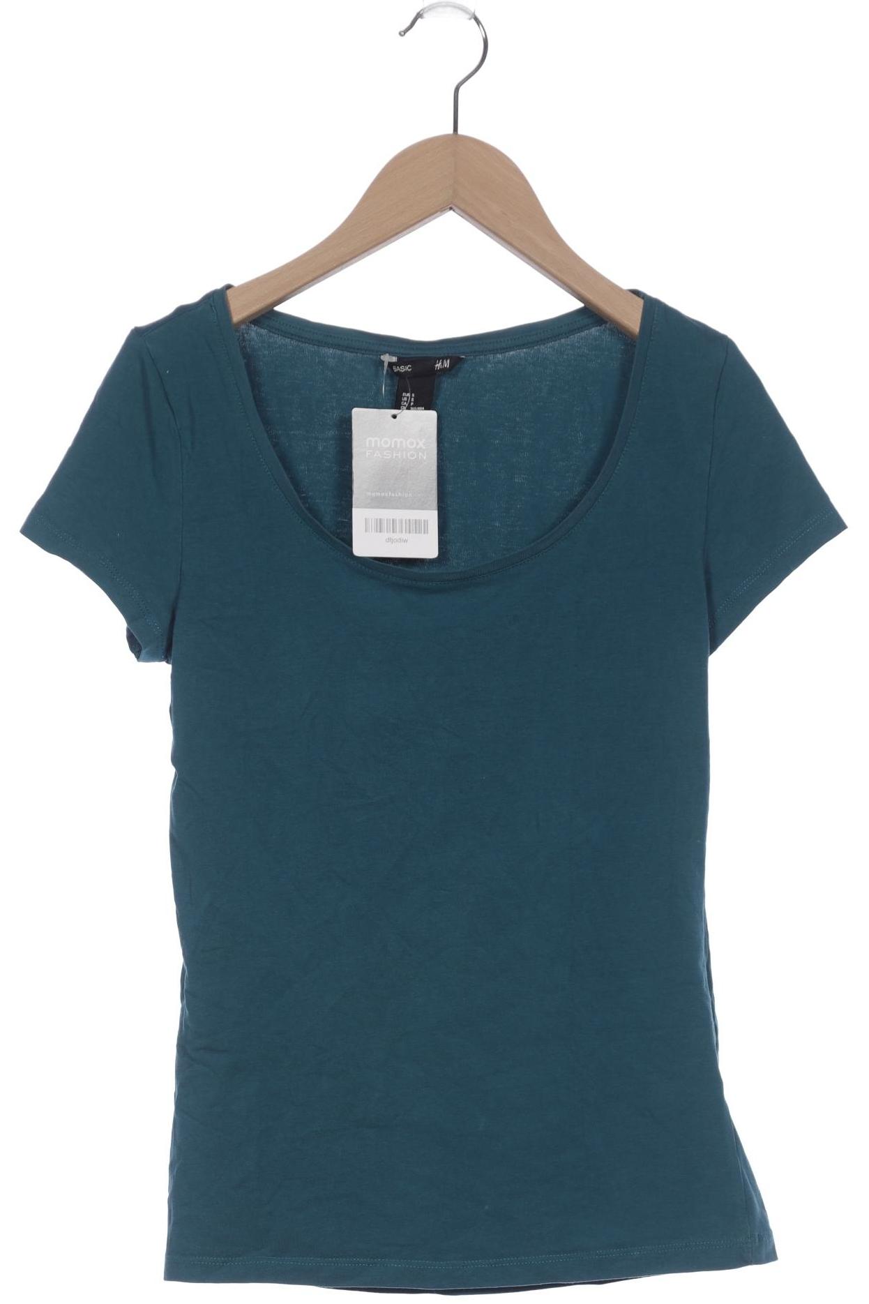 

H&M Damen T-Shirt, grün, Gr. 36
