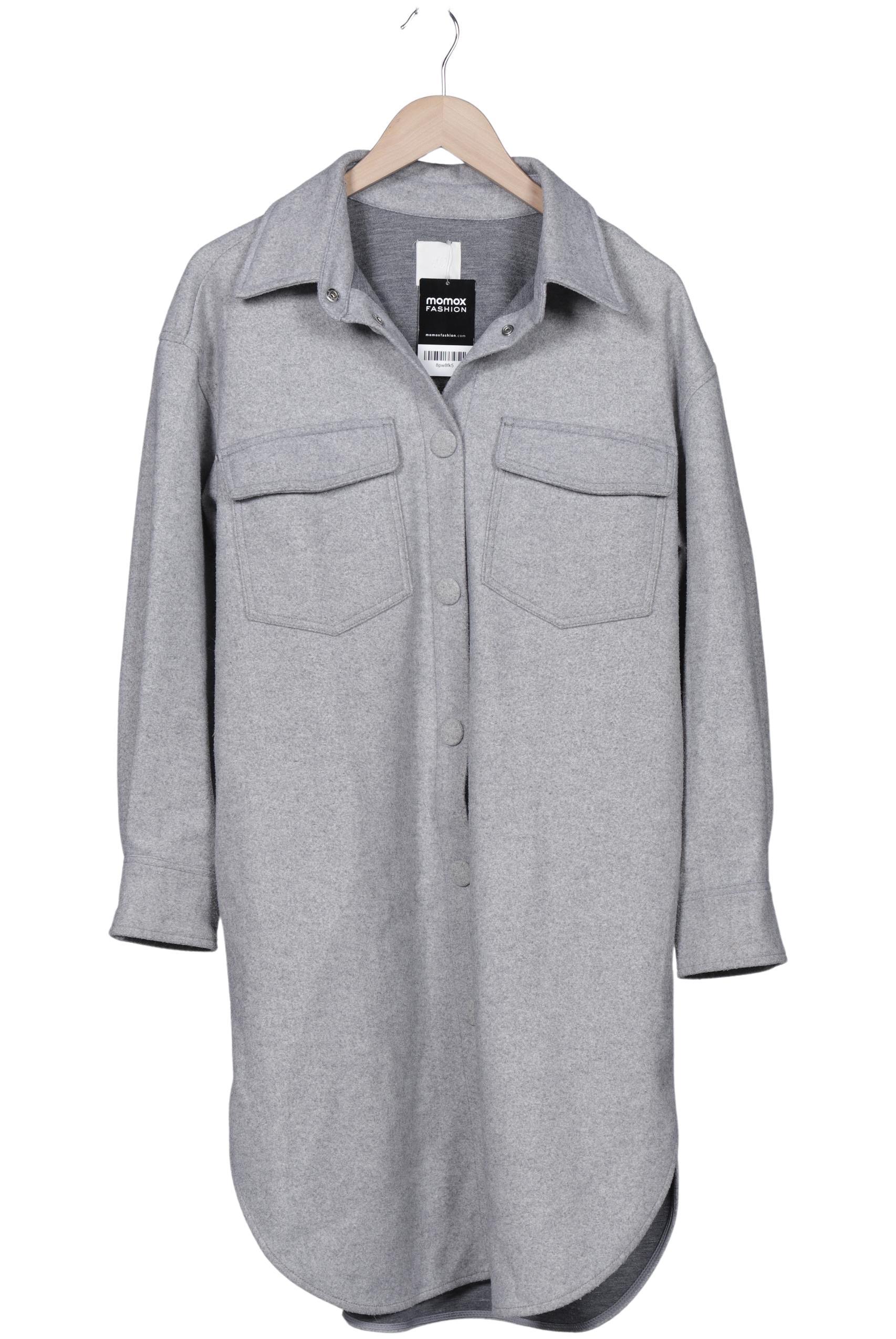 

H&M Damen Mantel, grau, Gr. 38