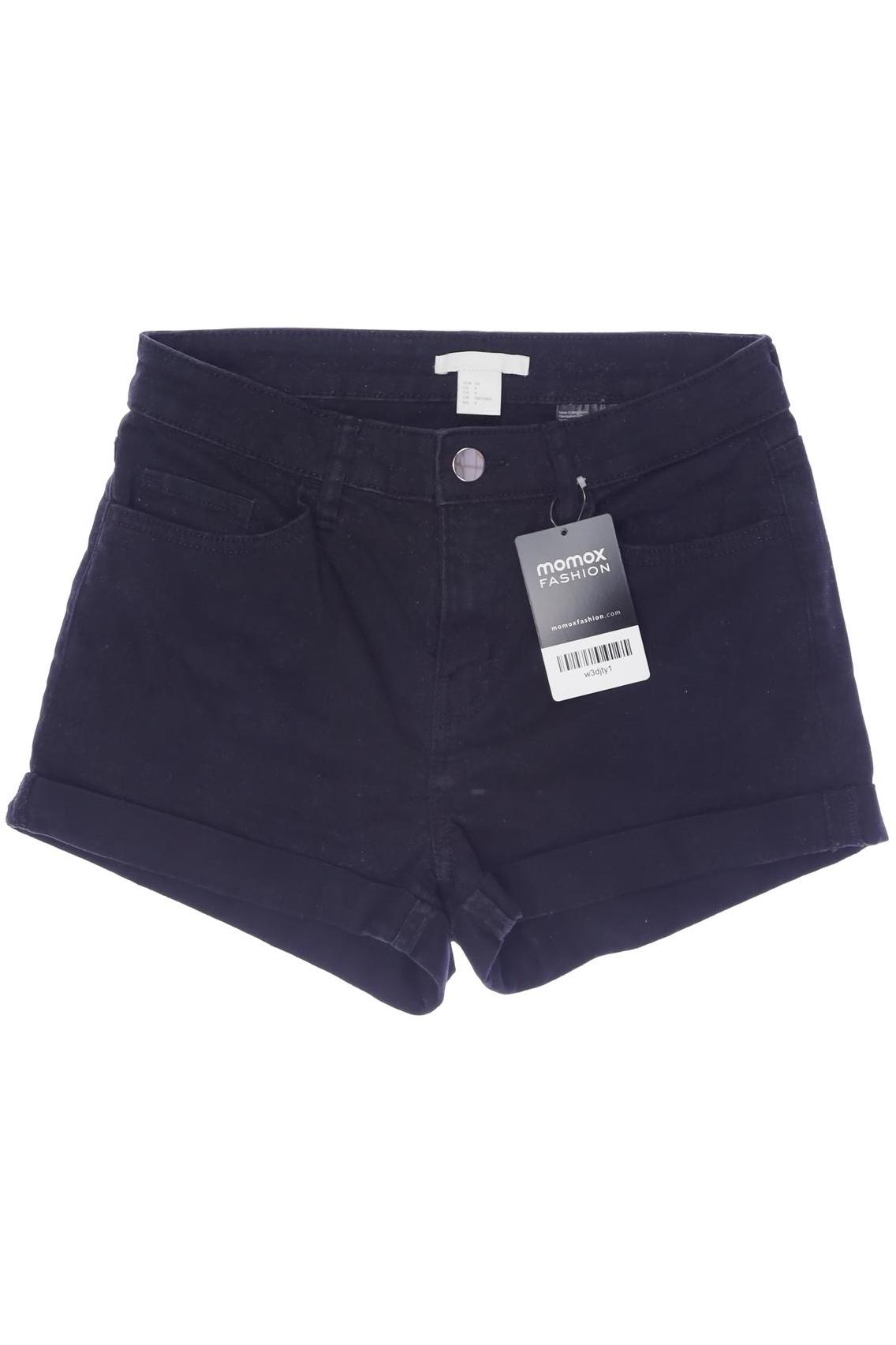

H&M Damen Shorts, schwarz, Gr. 34