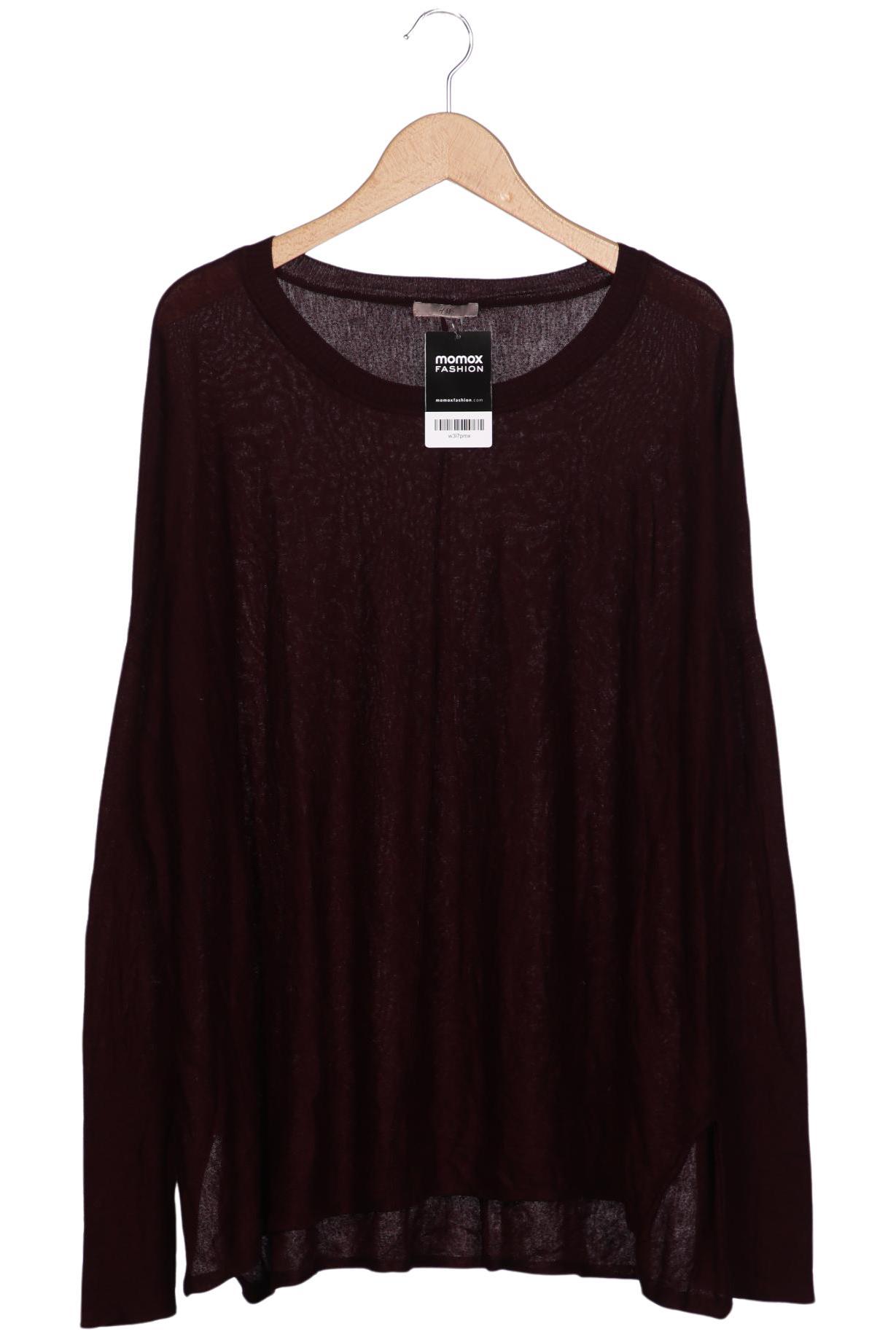 

H&M Damen Pullover, bordeaux, Gr. 46
