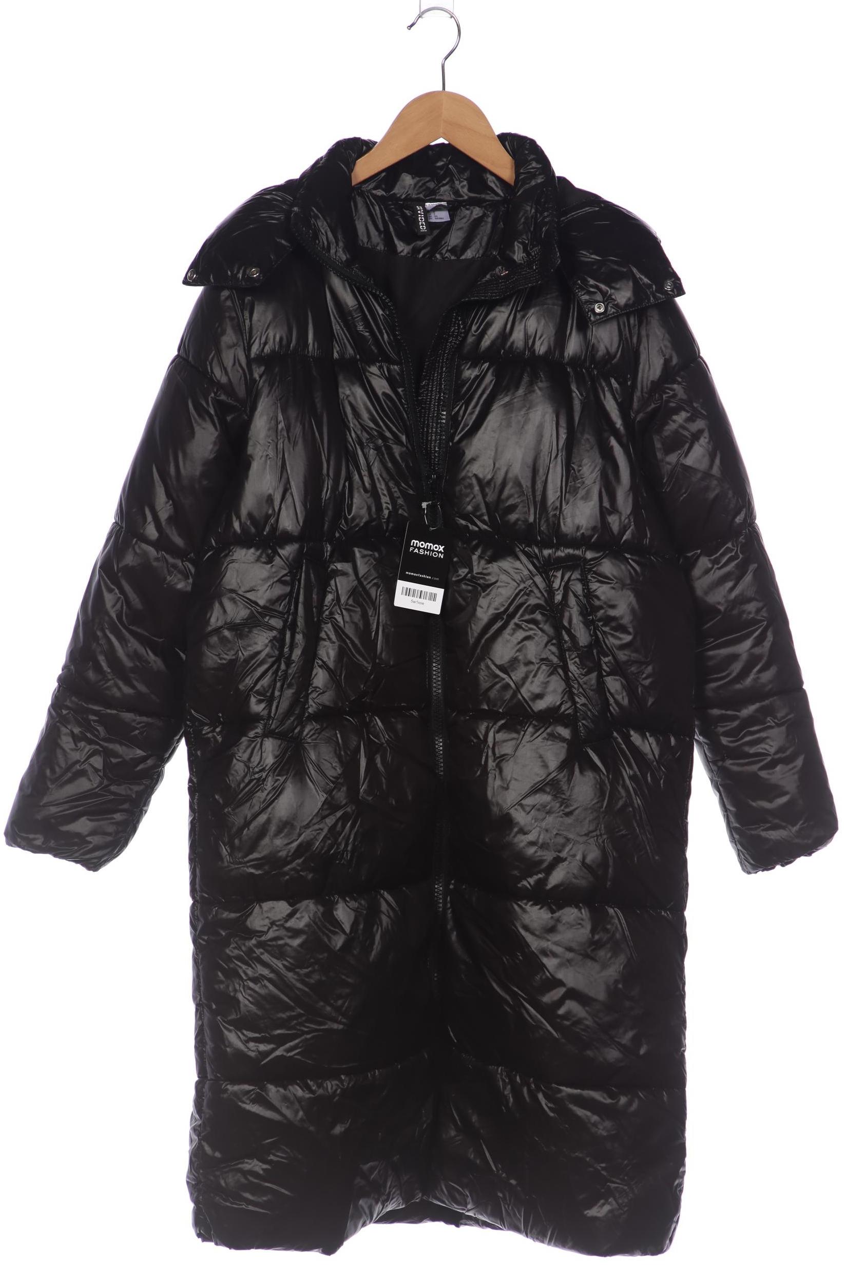 

H&M Damen Mantel, schwarz, Gr. 36