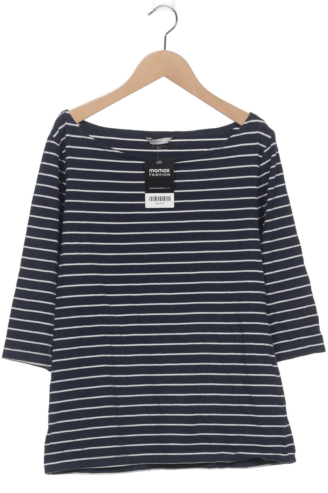

H&M Damen Langarmshirt, marineblau, Gr. 42
