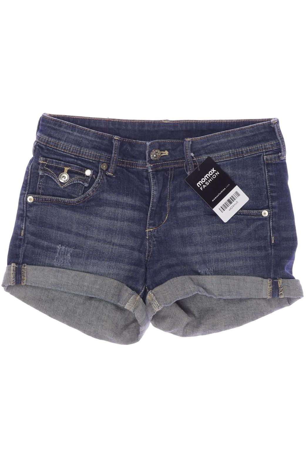

H&M Damen Shorts, marineblau, Gr. 34