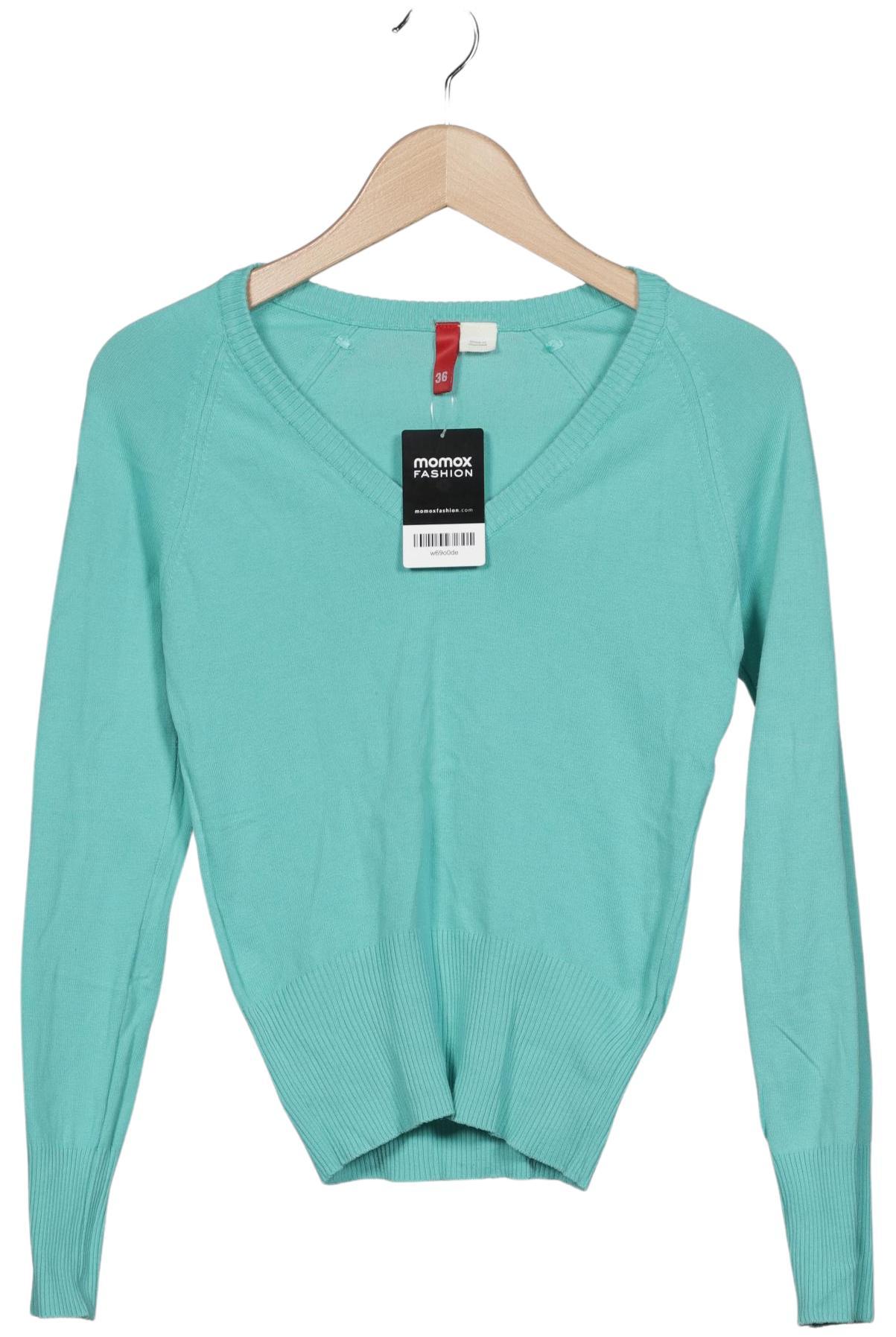 

H&M Damen Pullover, türkis, Gr. 36