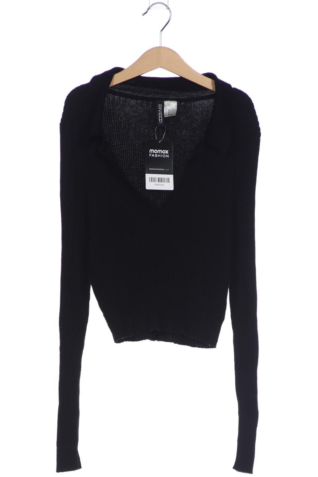 

H&M Damen Pullover, schwarz, Gr. 38