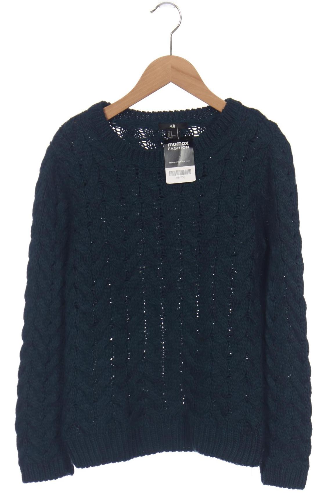 

H&M Damen Pullover, türkis, Gr. 36