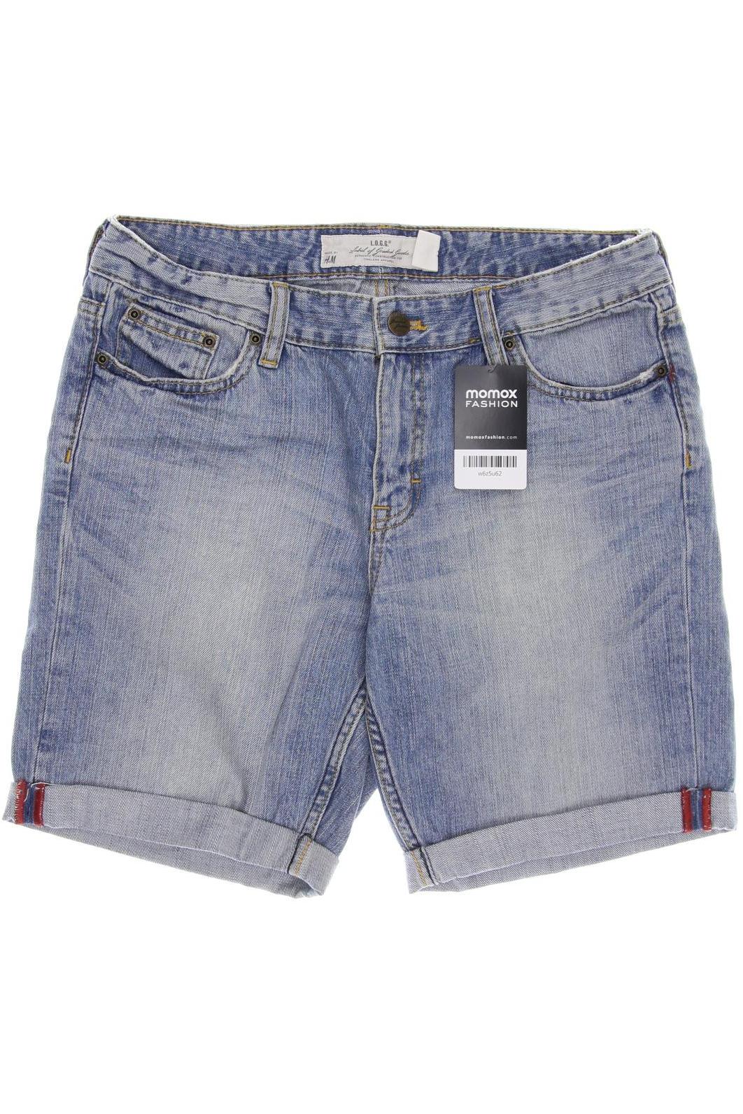 

H&M Damen Shorts, blau, Gr. 27