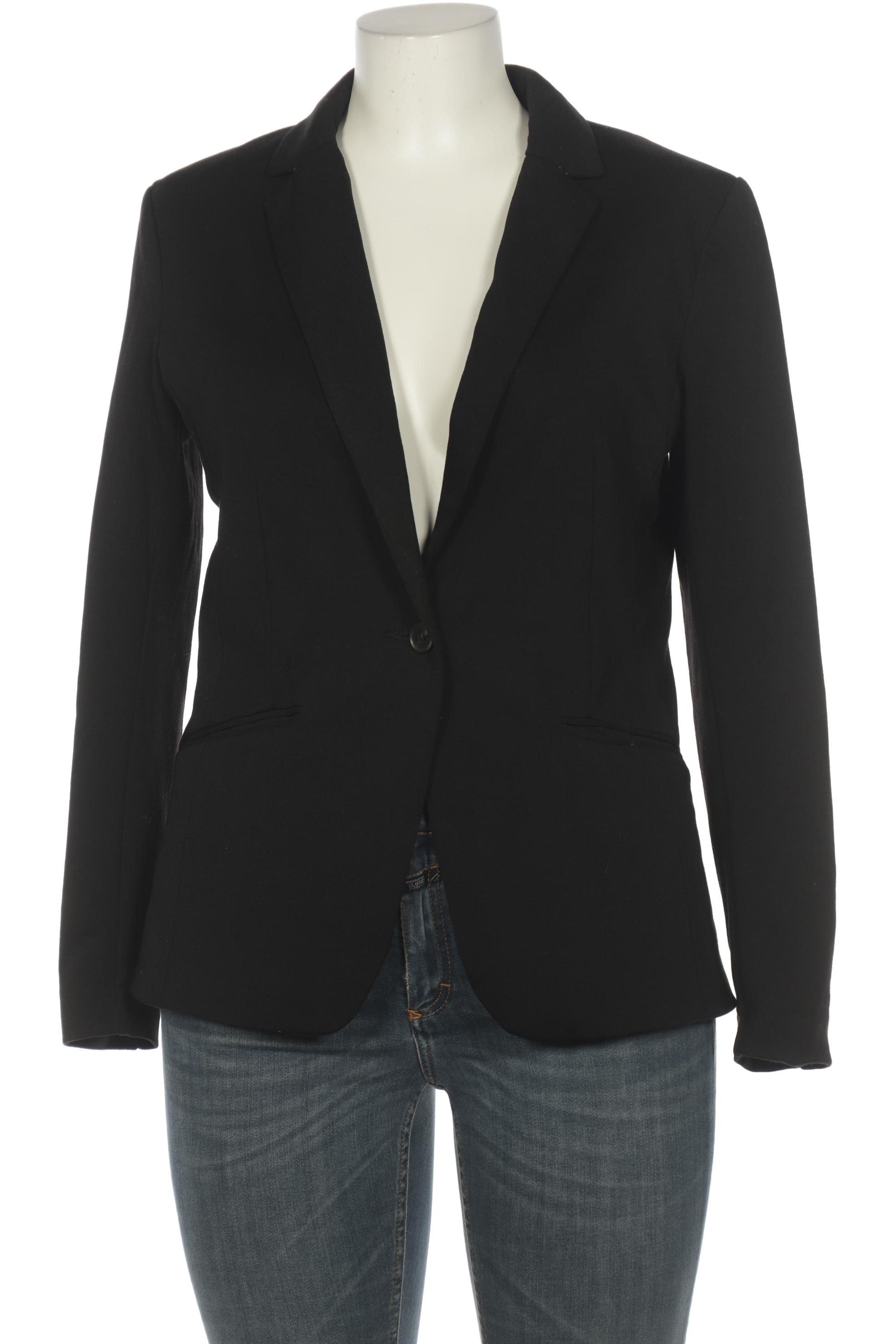 

H&M Damen Blazer, schwarz, Gr. 44