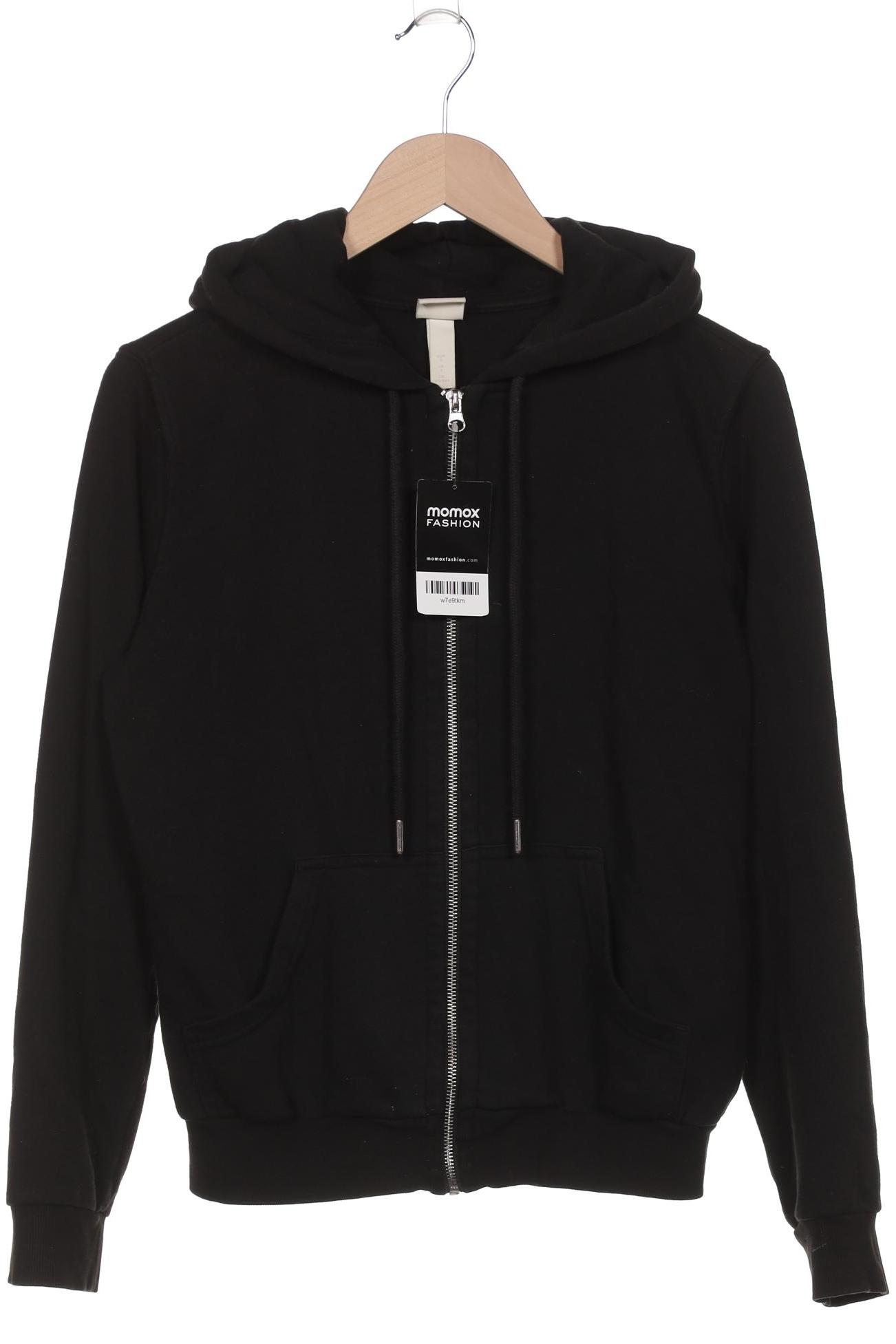 

H&M Damen Kapuzenpullover, schwarz, Gr. 36