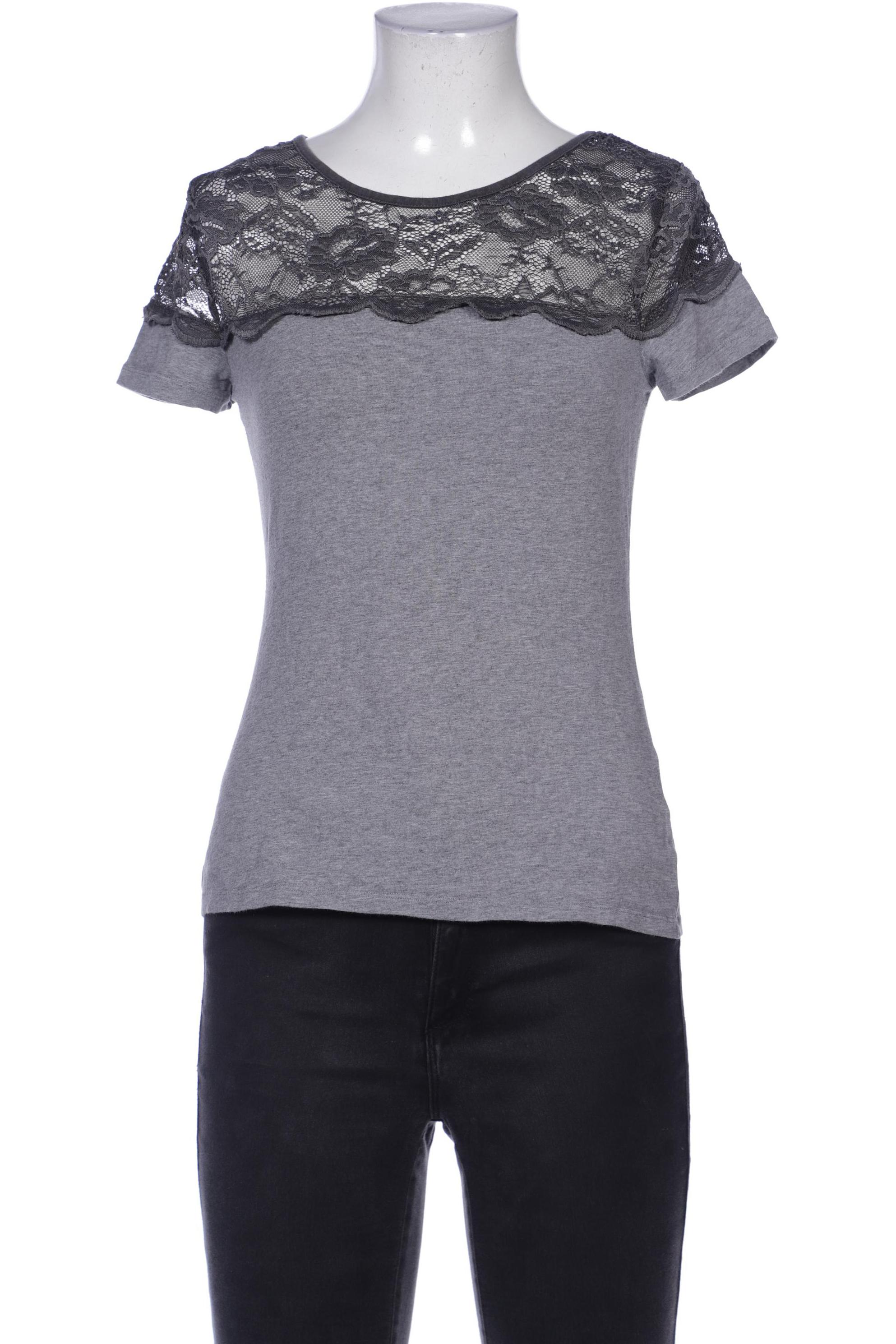 

H&M Damen T-Shirt, grau, Gr. 36