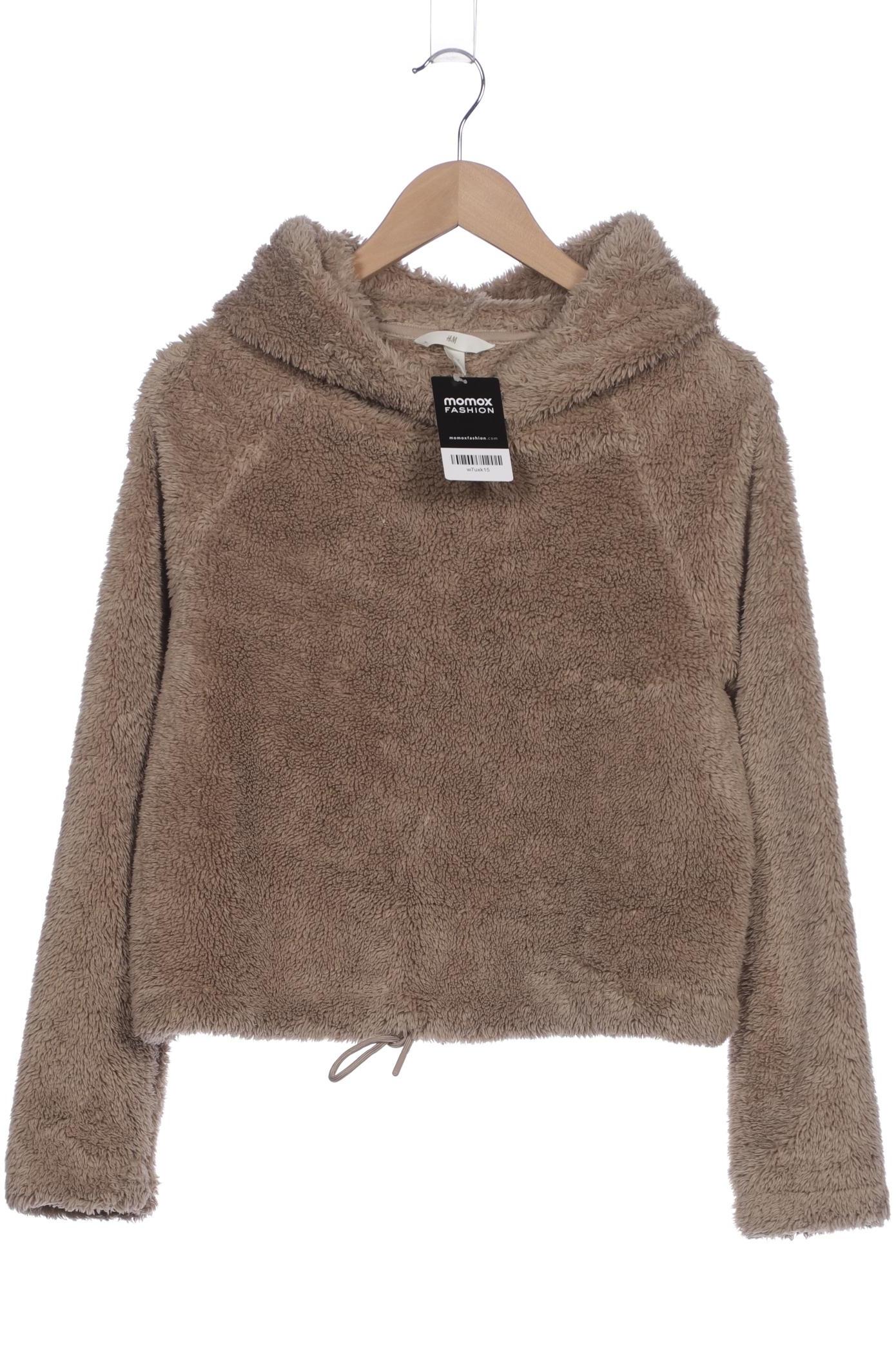 

H&M Damen Kapuzenpullover, braun, Gr. 36