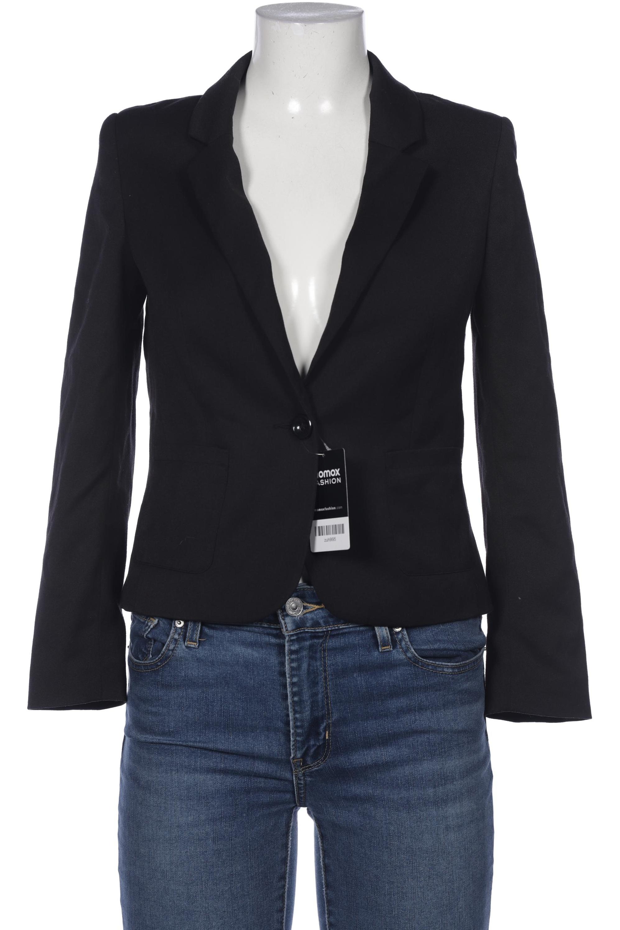 

H&M Damen Blazer, schwarz, Gr. 38