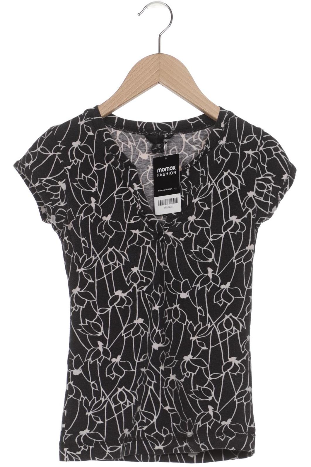 

H&M Damen T-Shirt, schwarz, Gr. 34