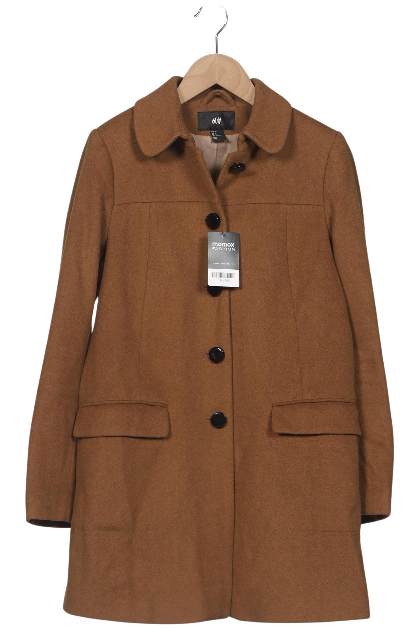 

H&M Damen Mantel, braun, Gr. 38