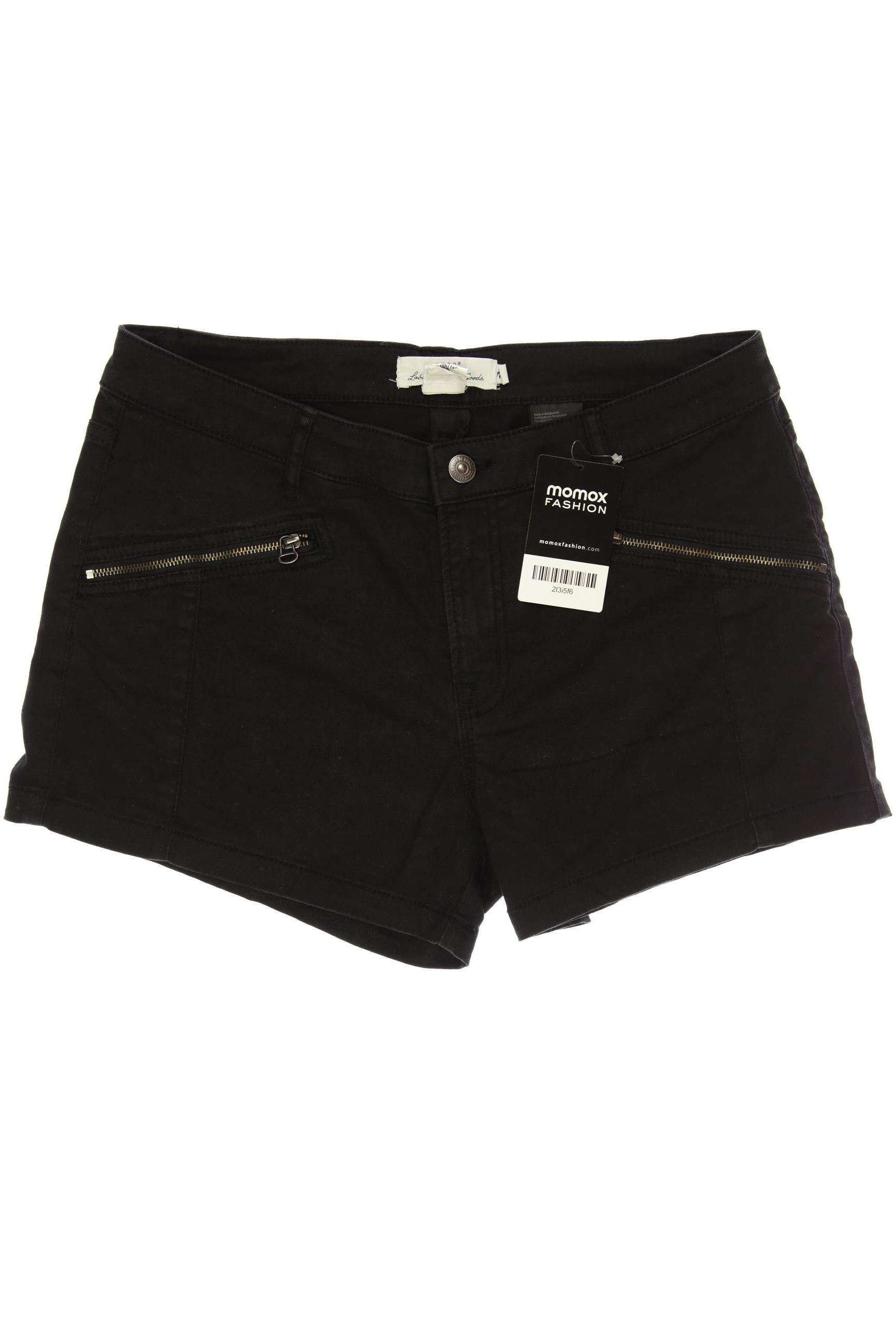 

H&M Damen Shorts, schwarz, Gr. 38
