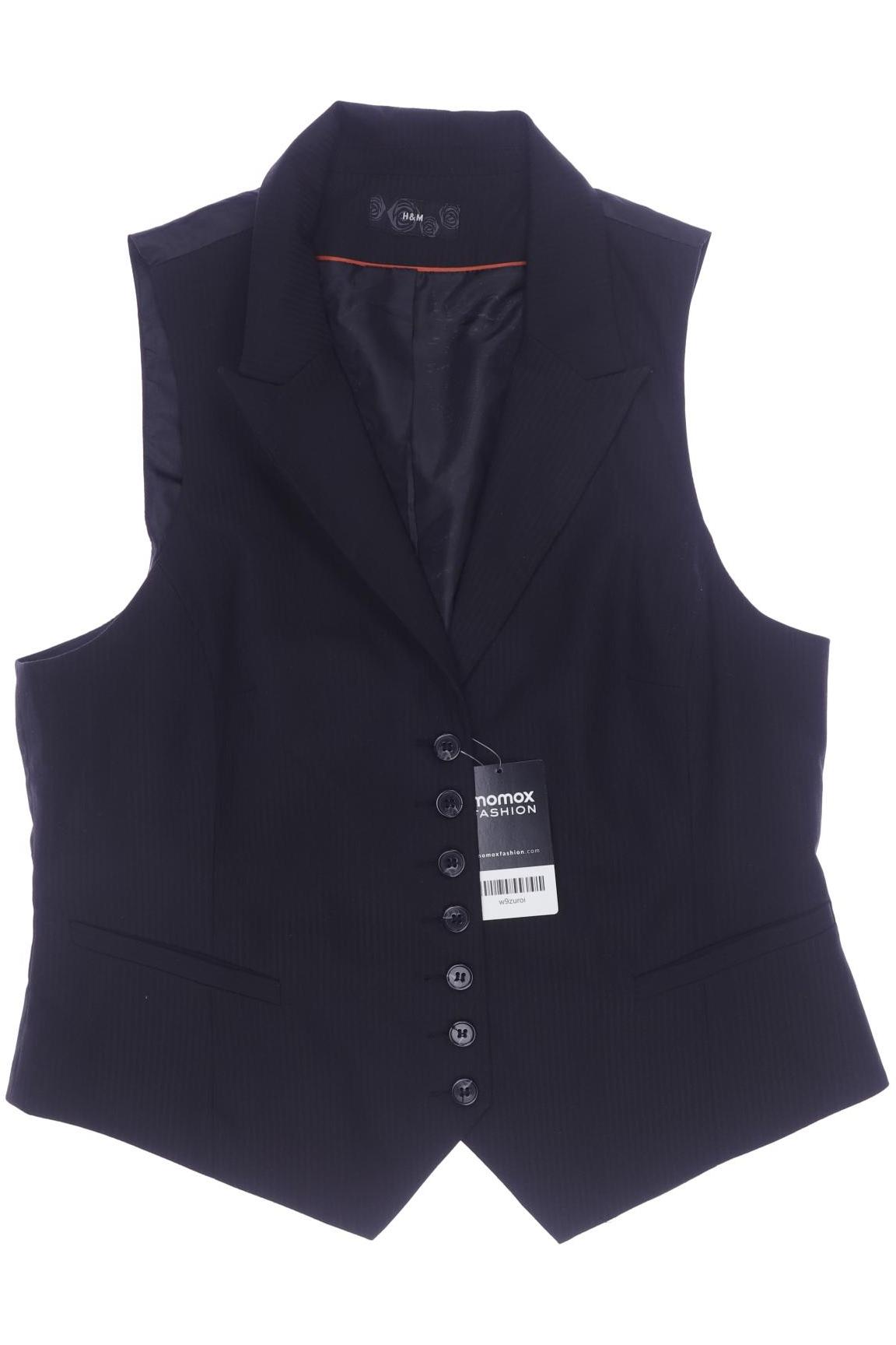 

H&M Damen Weste, schwarz, Gr. 42