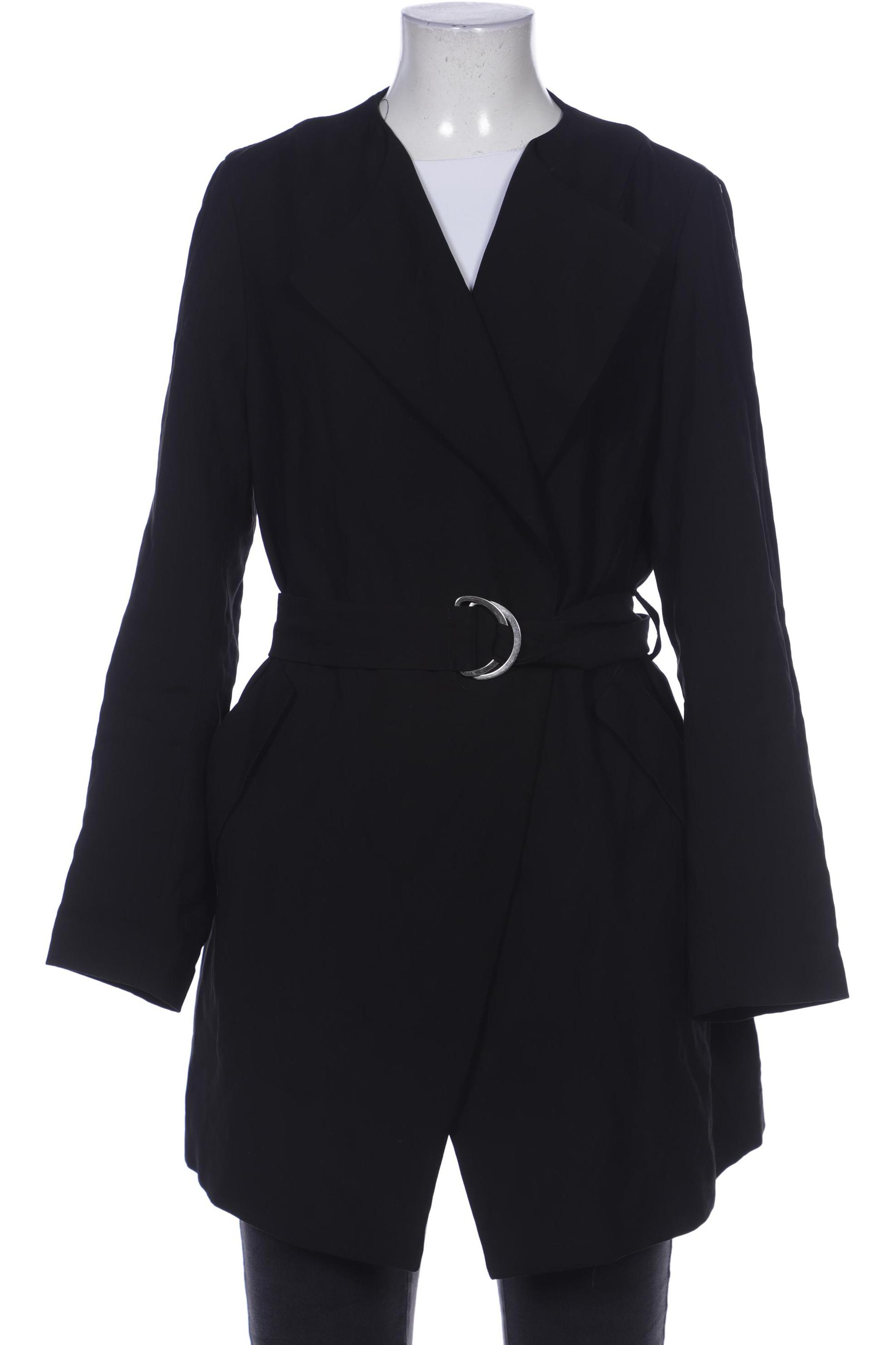 

H&M Damen Mantel, schwarz, Gr. 36