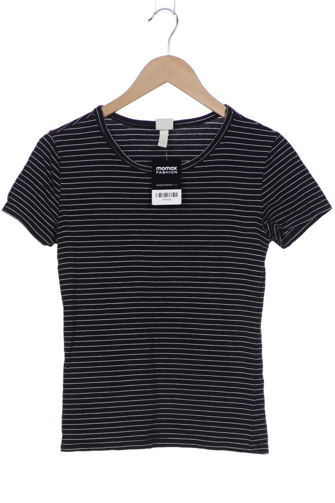 

H&M Damen T-Shirt, schwarz, Gr. 38