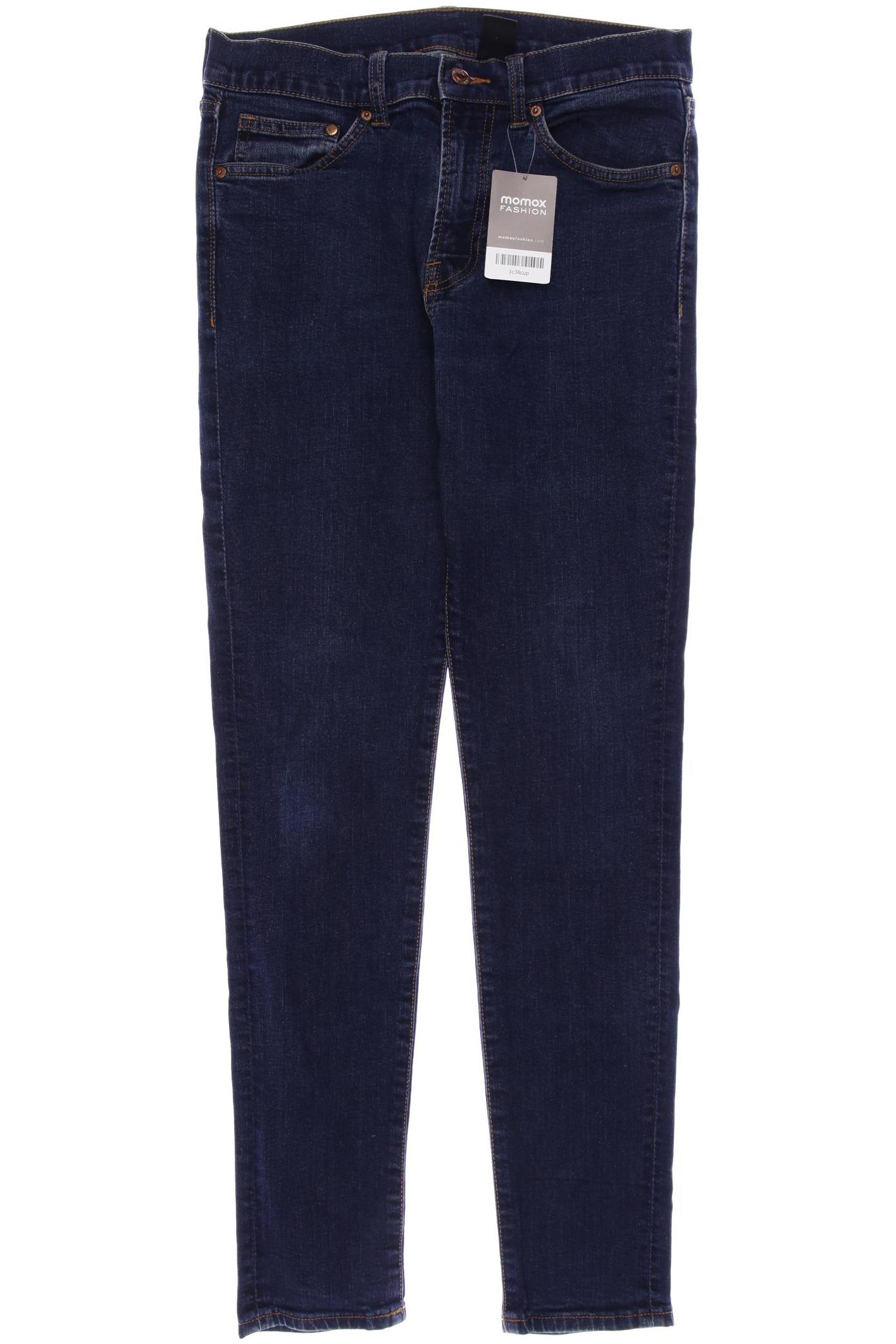 

H&M Damen Jeans, marineblau, Gr. 30