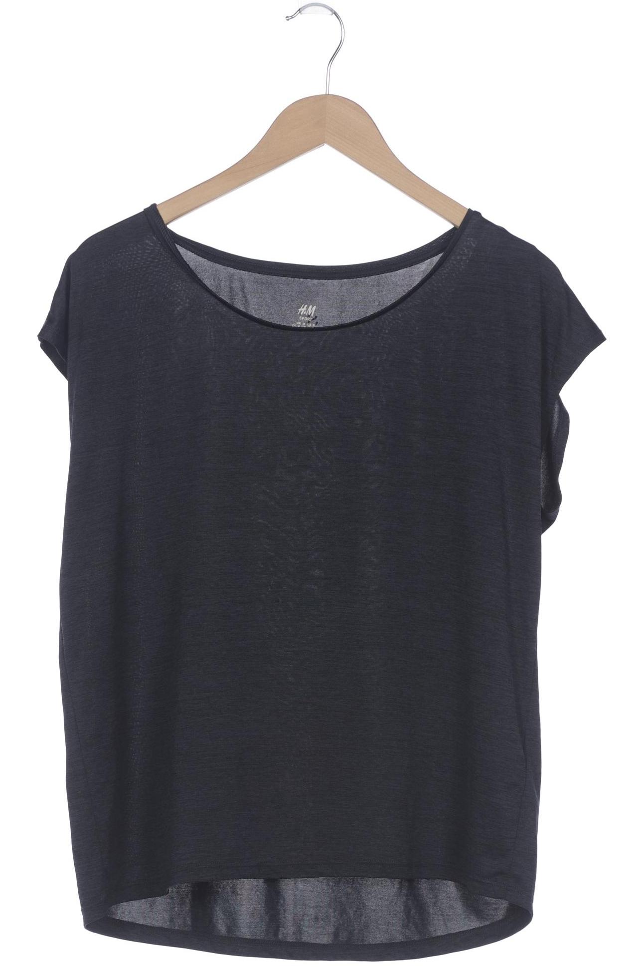 

H&M Damen T-Shirt, marineblau, Gr. 38
