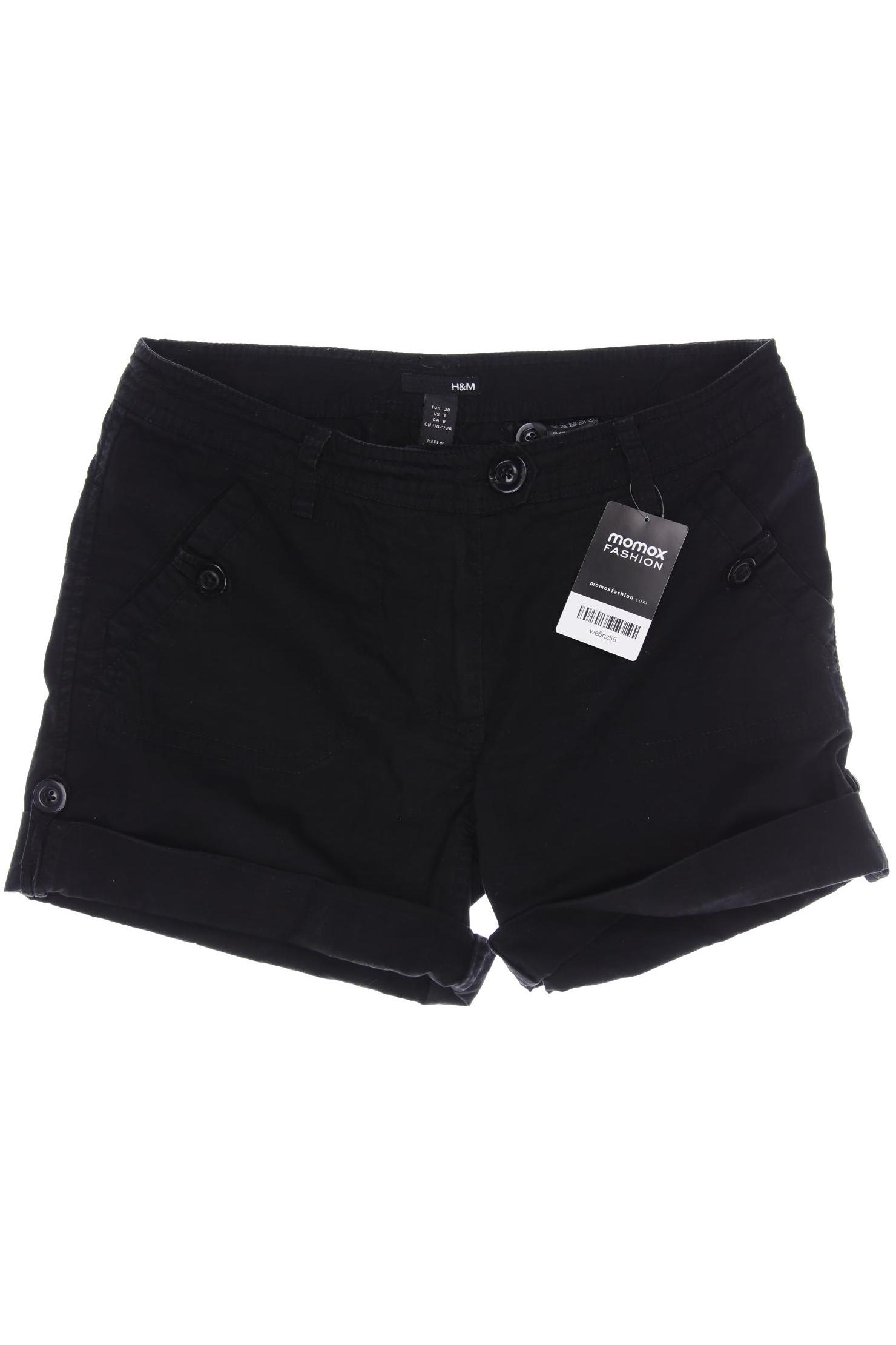 

H&M Damen Shorts, schwarz