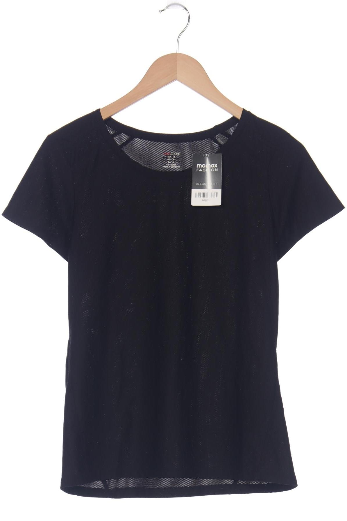 

H&M Damen T-Shirt, schwarz, Gr. 38